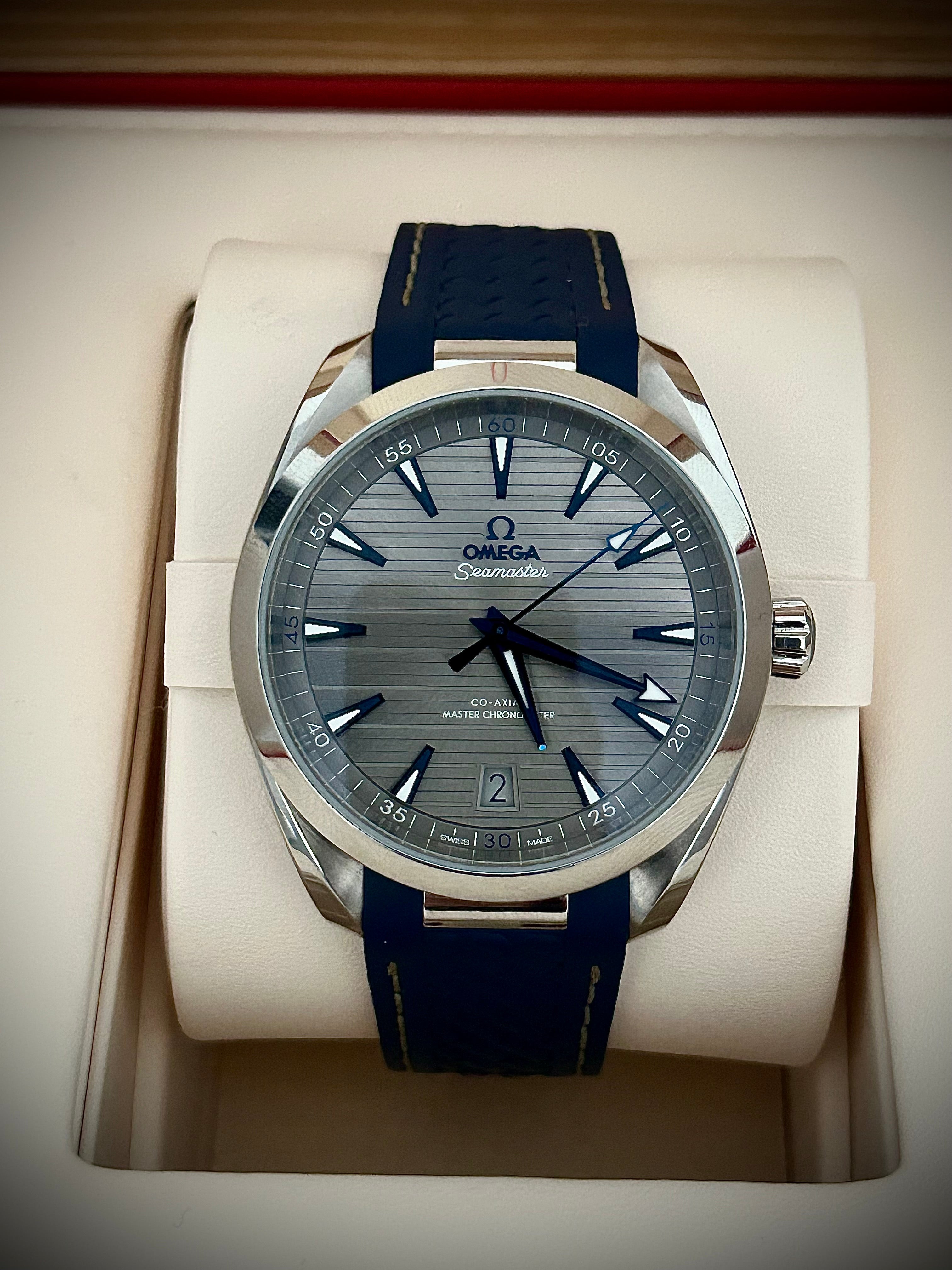 2024 OMEGA AQUA TERRA 150M, FULL SET, INC GST