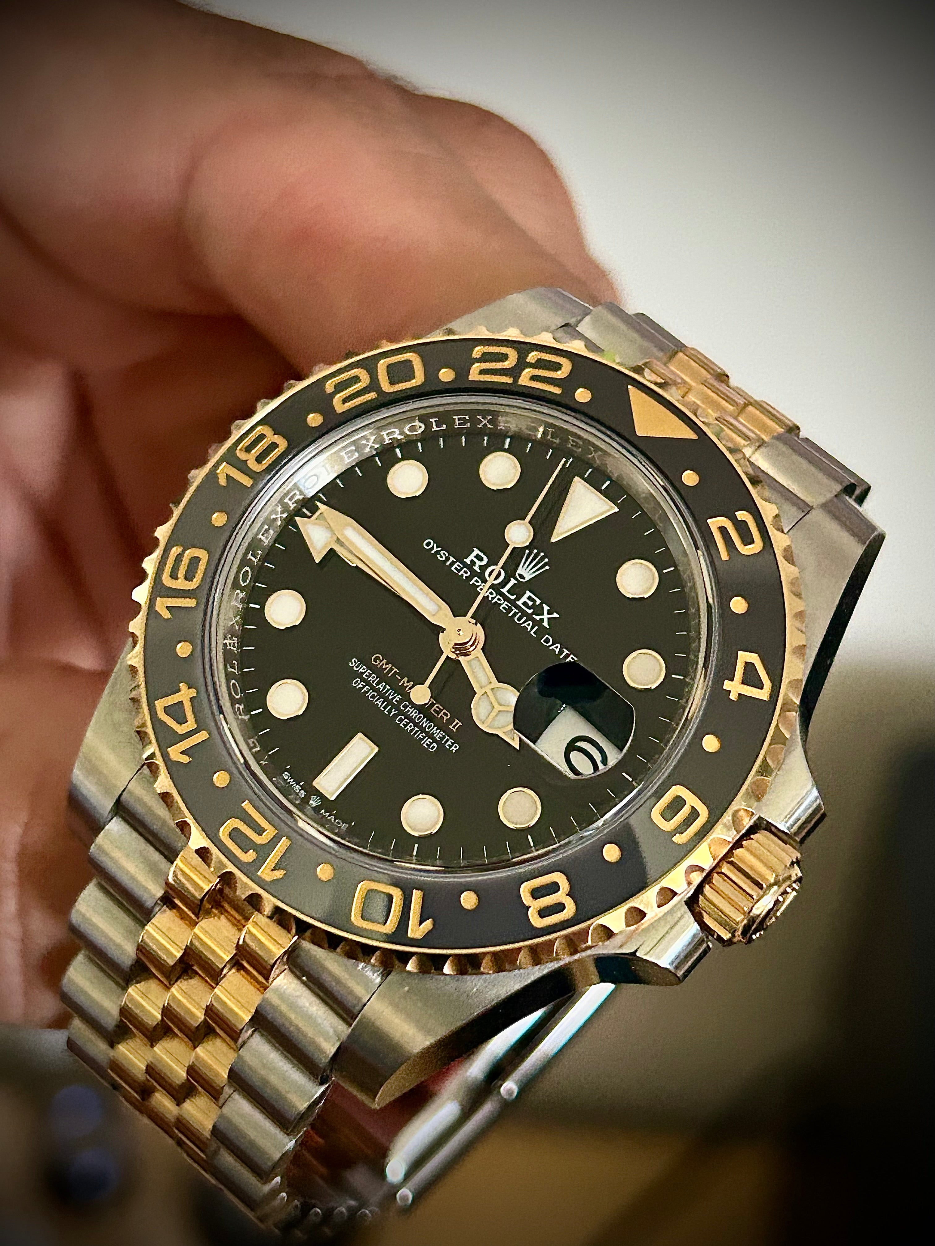 2023 ROLEX GMT MASTER II, ZOMBIE, 126713GRNR, FULL SET, INC GST