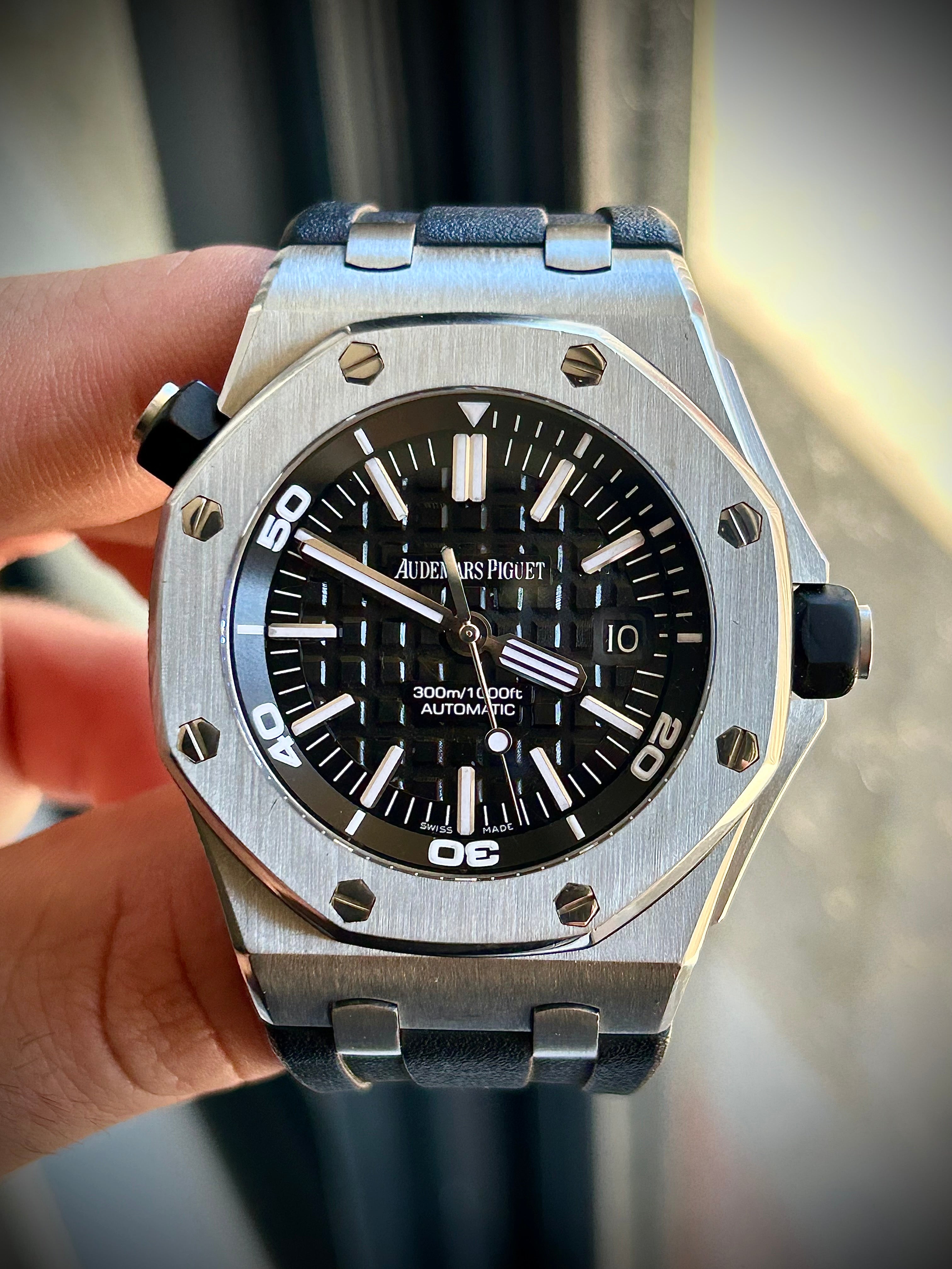 2011 AUDEMARS PIGUET ROYAL OAK OFFSHORE DIVER, 15703ST, INC GST