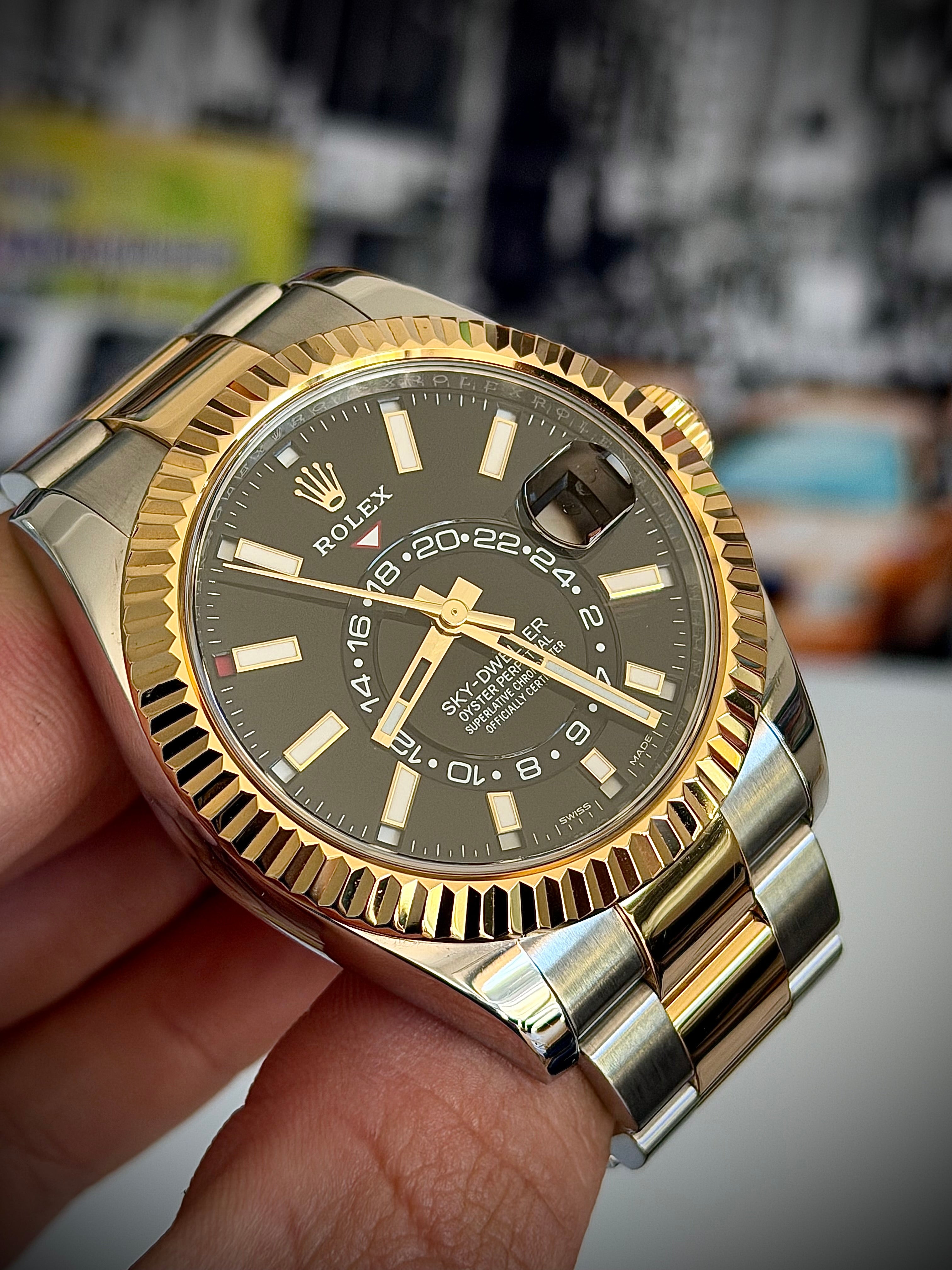 2020 ROLEX SKY DWELLER, TWO TONE, 326933, FULL SET, INC GST