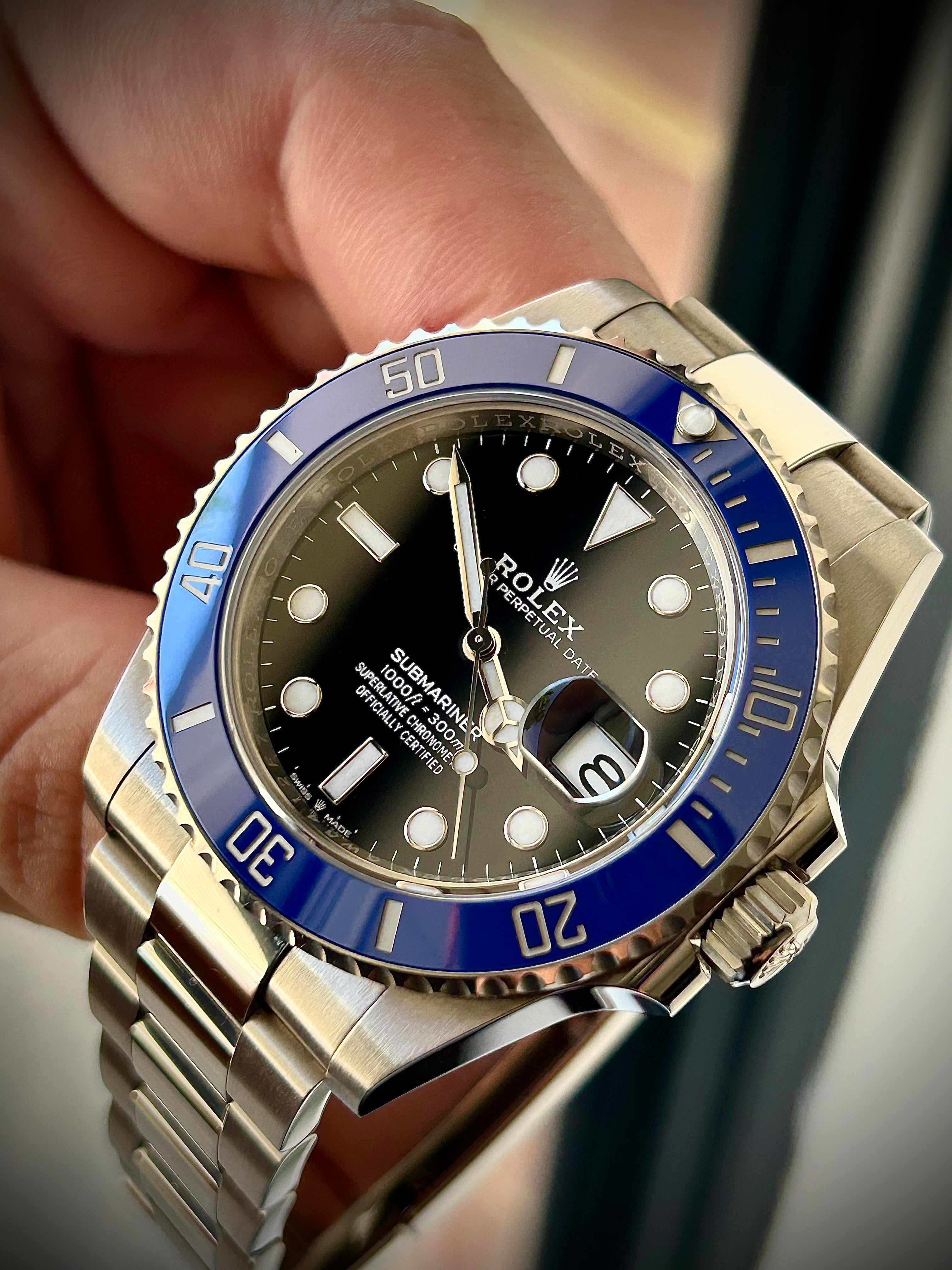 2022 ROLEX SUBMARINER DATE, 126619LB, COOKIE MONSTER, FULL SET, INC GST