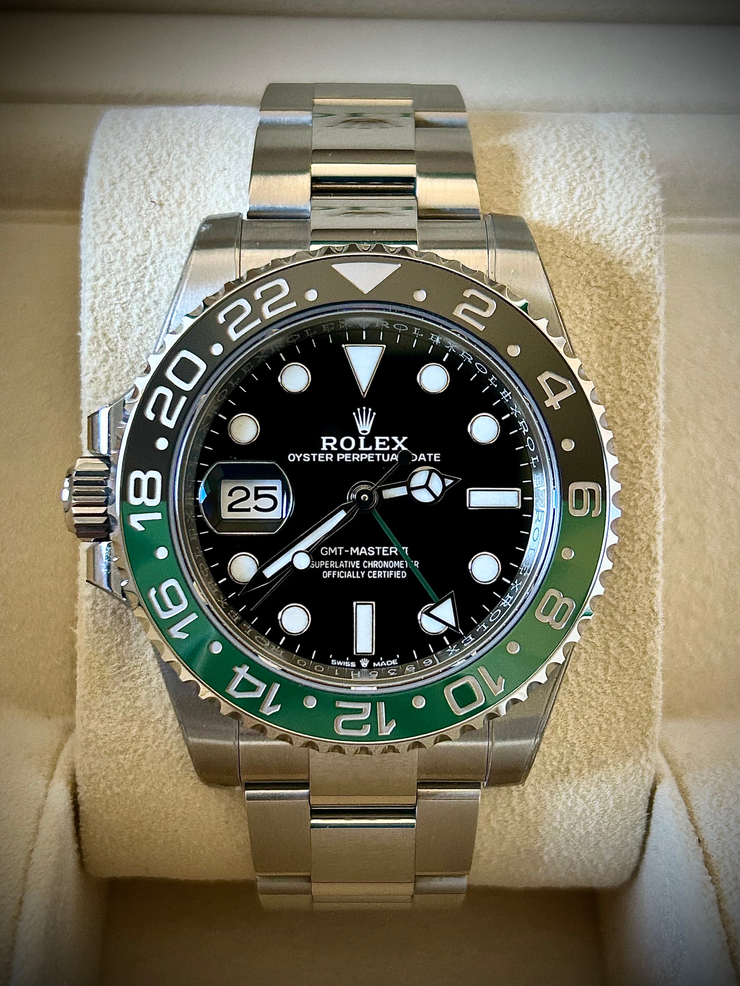 2024 ROLEX GMT-MASTER II “SPRITE”, FULL SET, INC GST