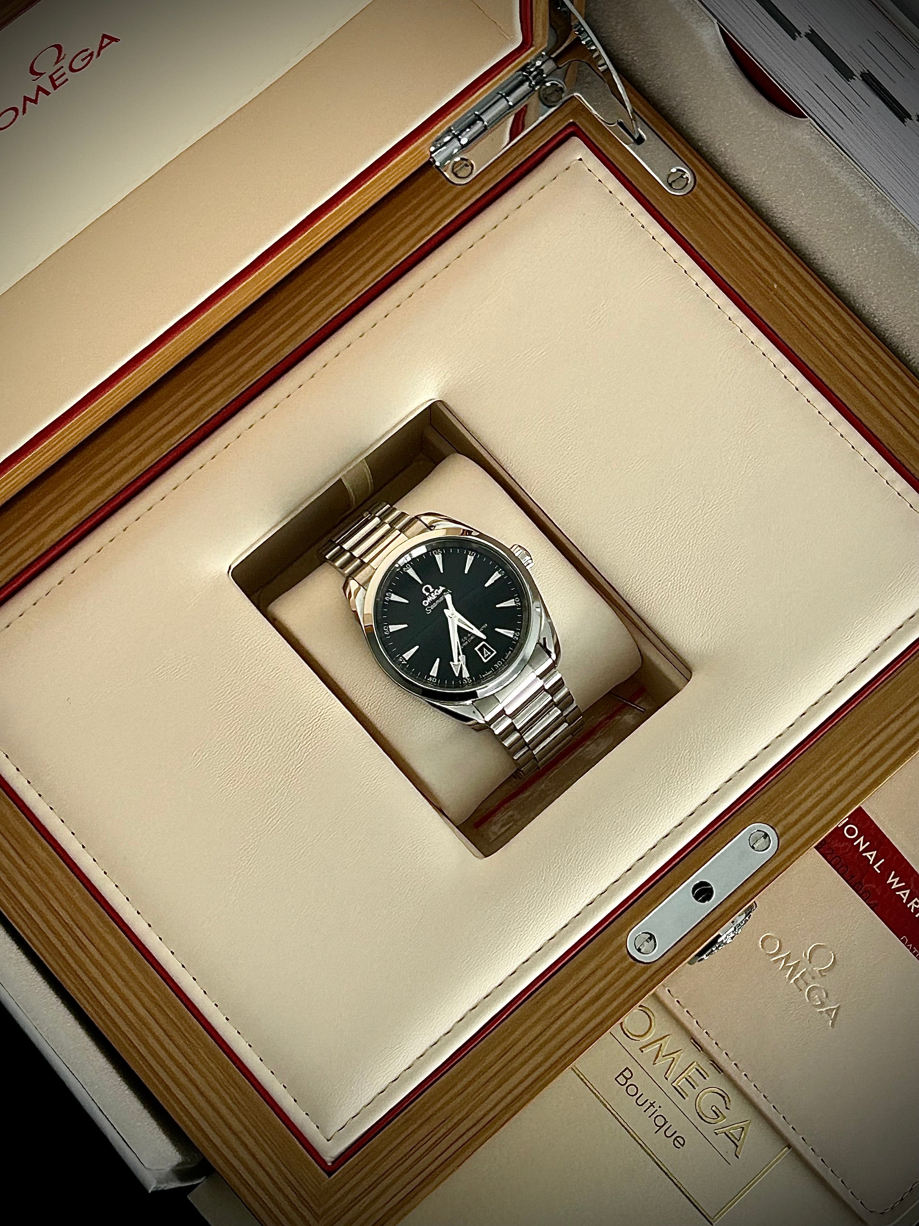 2024 OMEGA AQUA TERRA 150M 38, FULL SET, INC GST