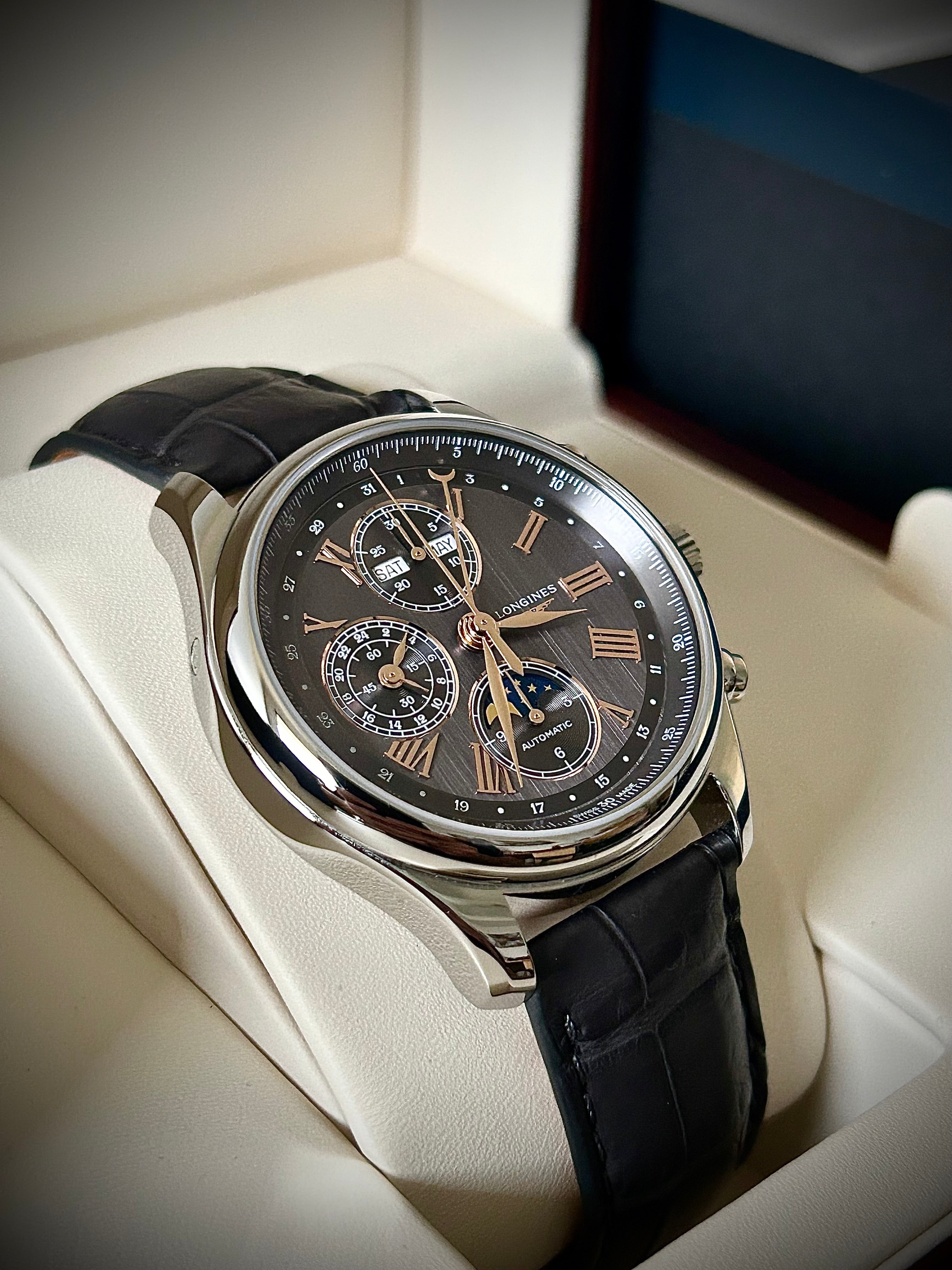 2024 LONGINES MASTER COLLECTION MOONPHASE, FULL SET, INC GST