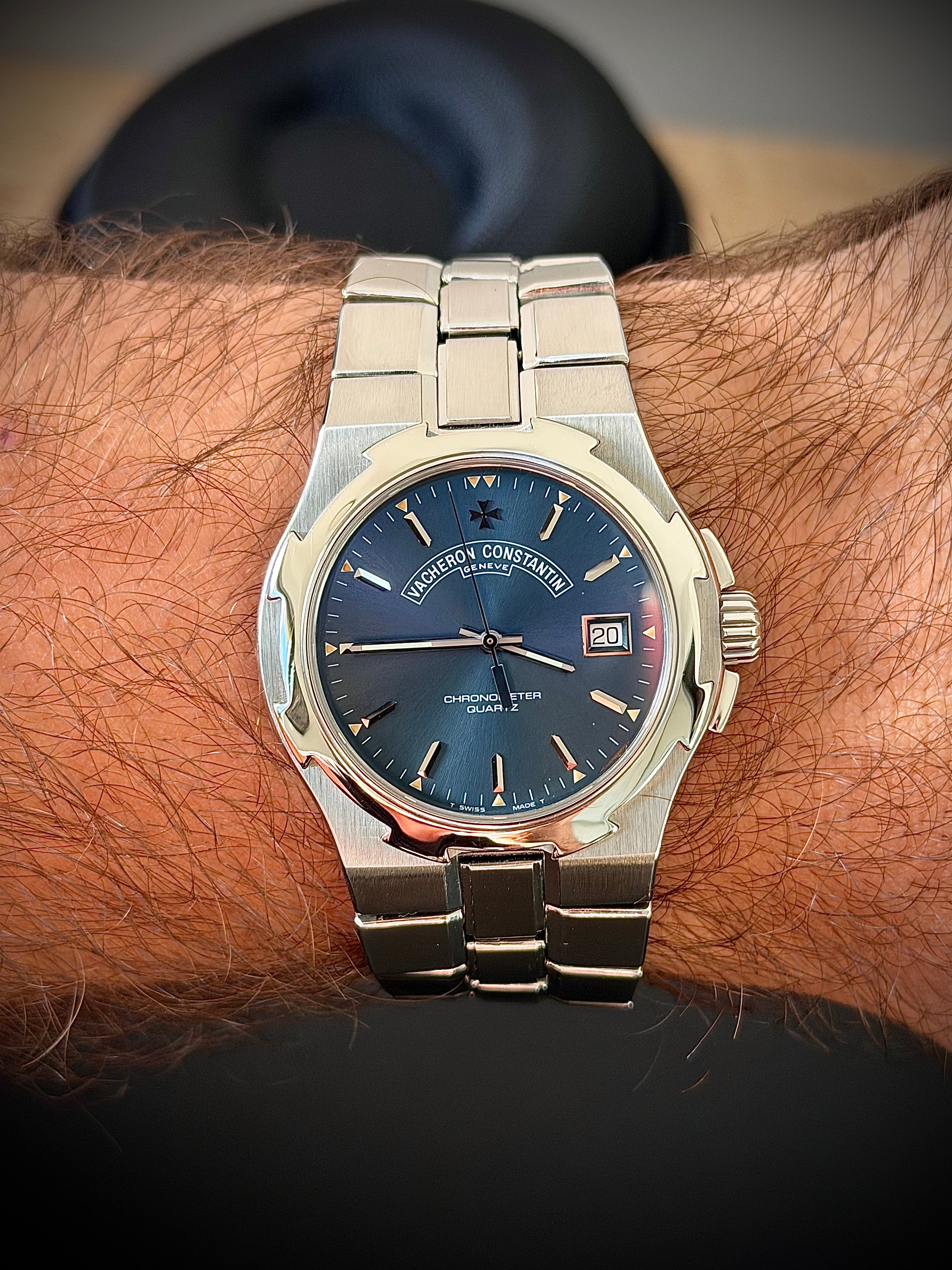 VACHERON CONSTANTIN OVERSEAS QUARTZ, 72040/423A, WATCH ONLY, INC GST