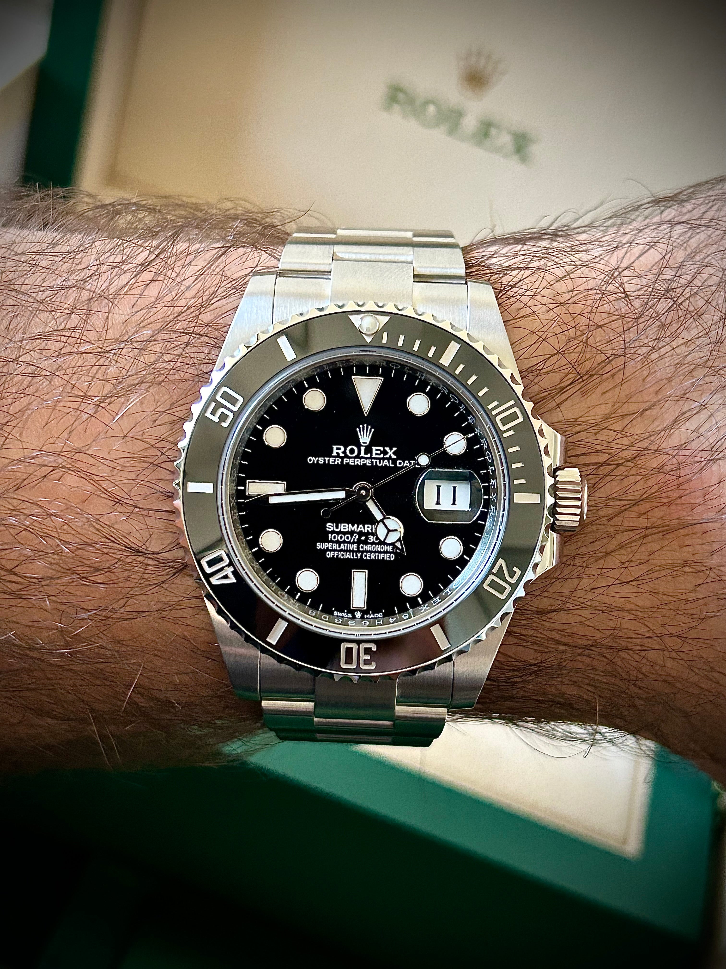 2023 ROLEX SUBMARINER DATE, 126610LN, FULL SET, INC GST