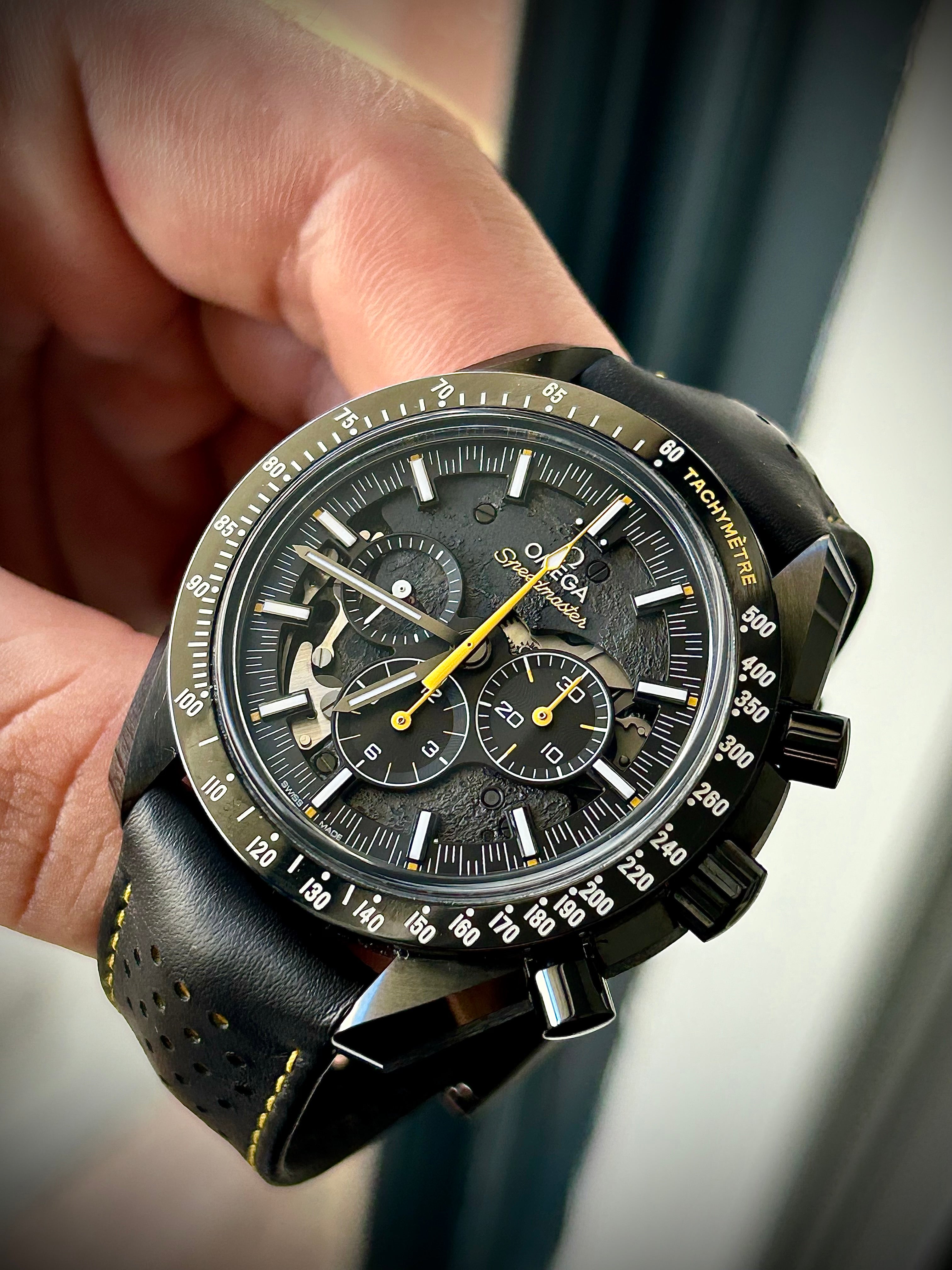 2020 OMEGA SPEEDMASTER APOLLO 8 DARK SIDE OF THE MOON, FULL SET, INC GST