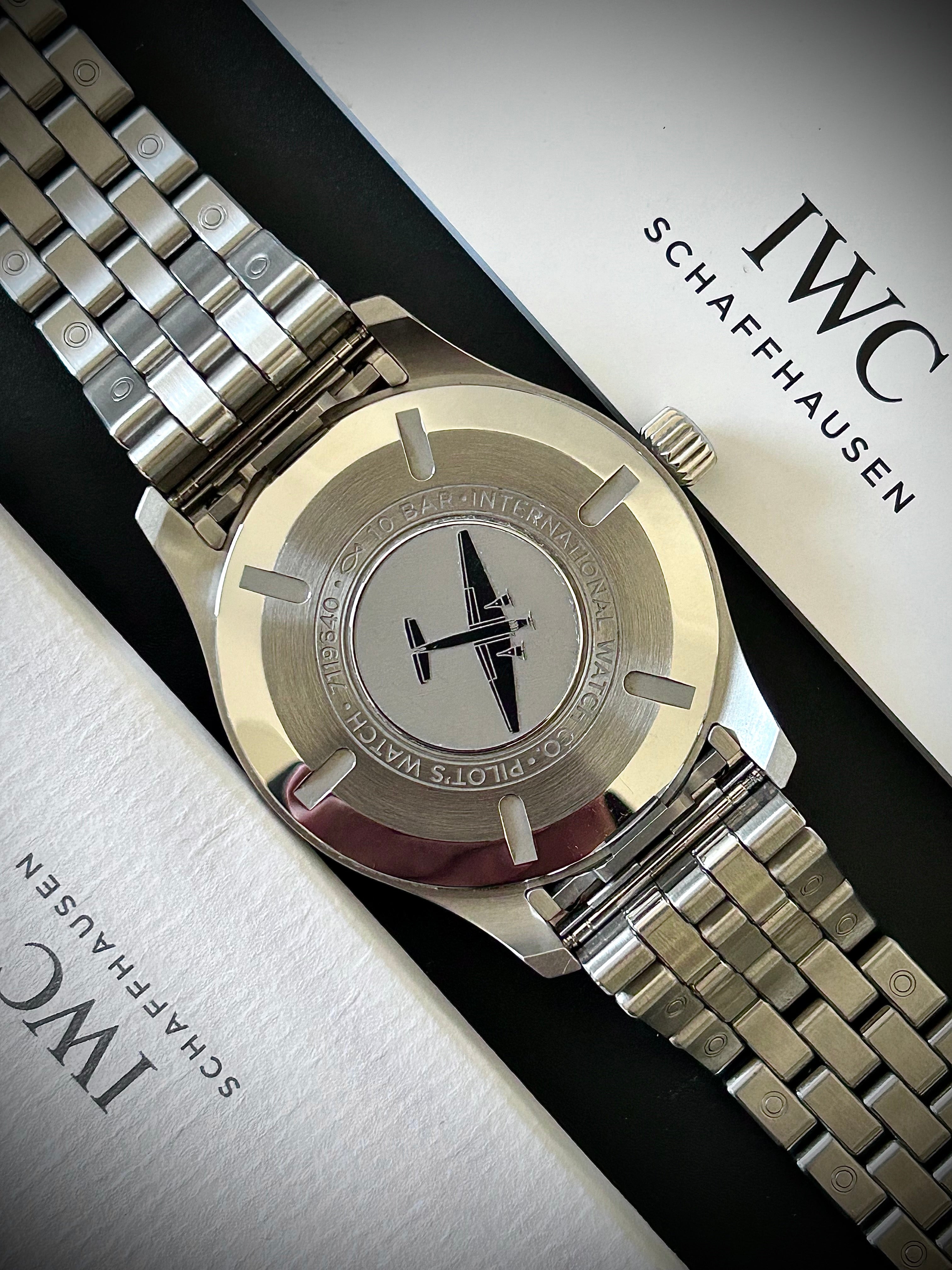 2024 IWC PILOT’S WATCH MARK XX, BLUE DIAL, IW328204, FULL SET, INC GST