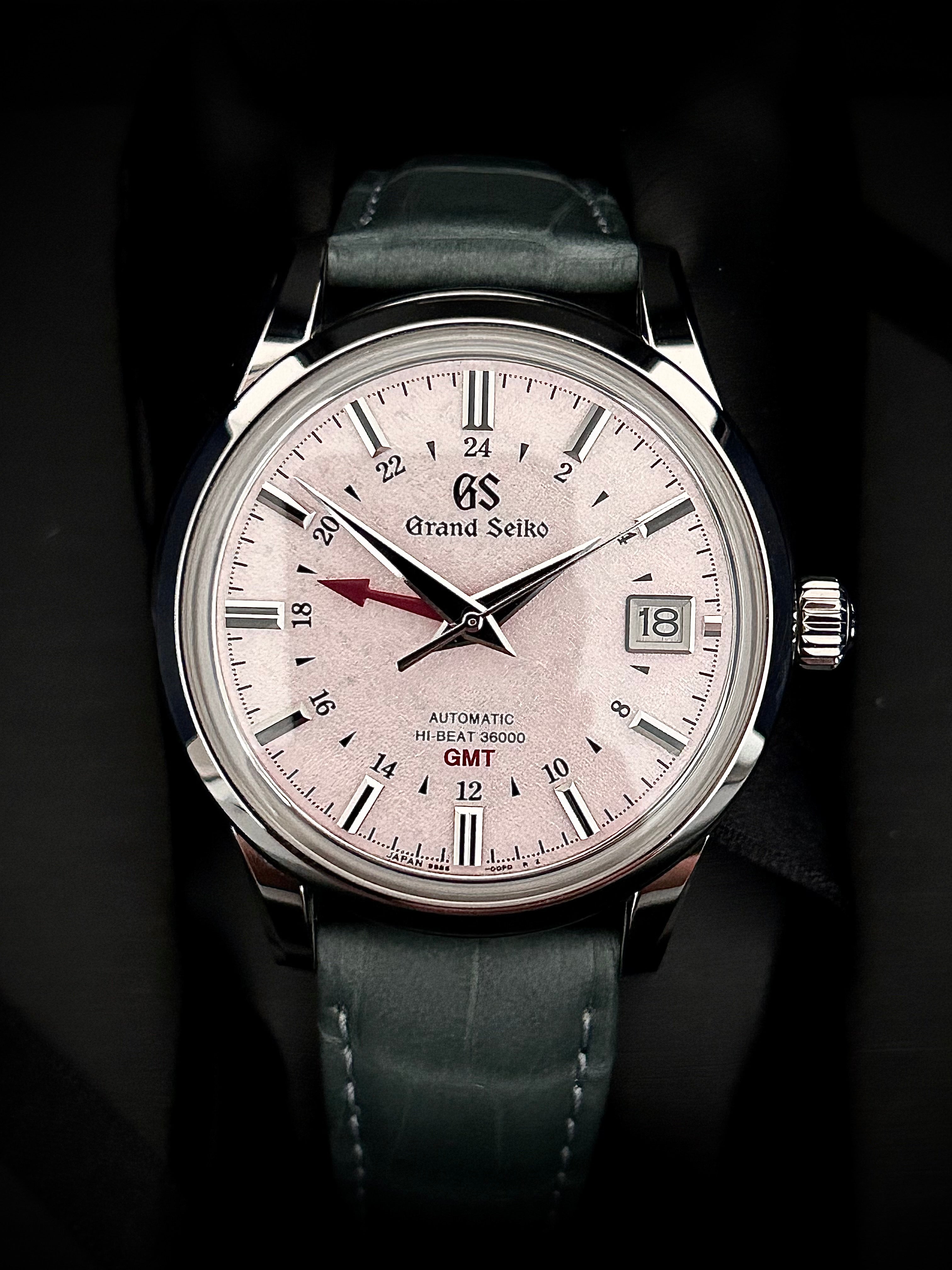 2022 GRAND SEIKO PINK FLANNEL FLOWER, 1 OF 50, SBGJ269, FULL SET, INC GST