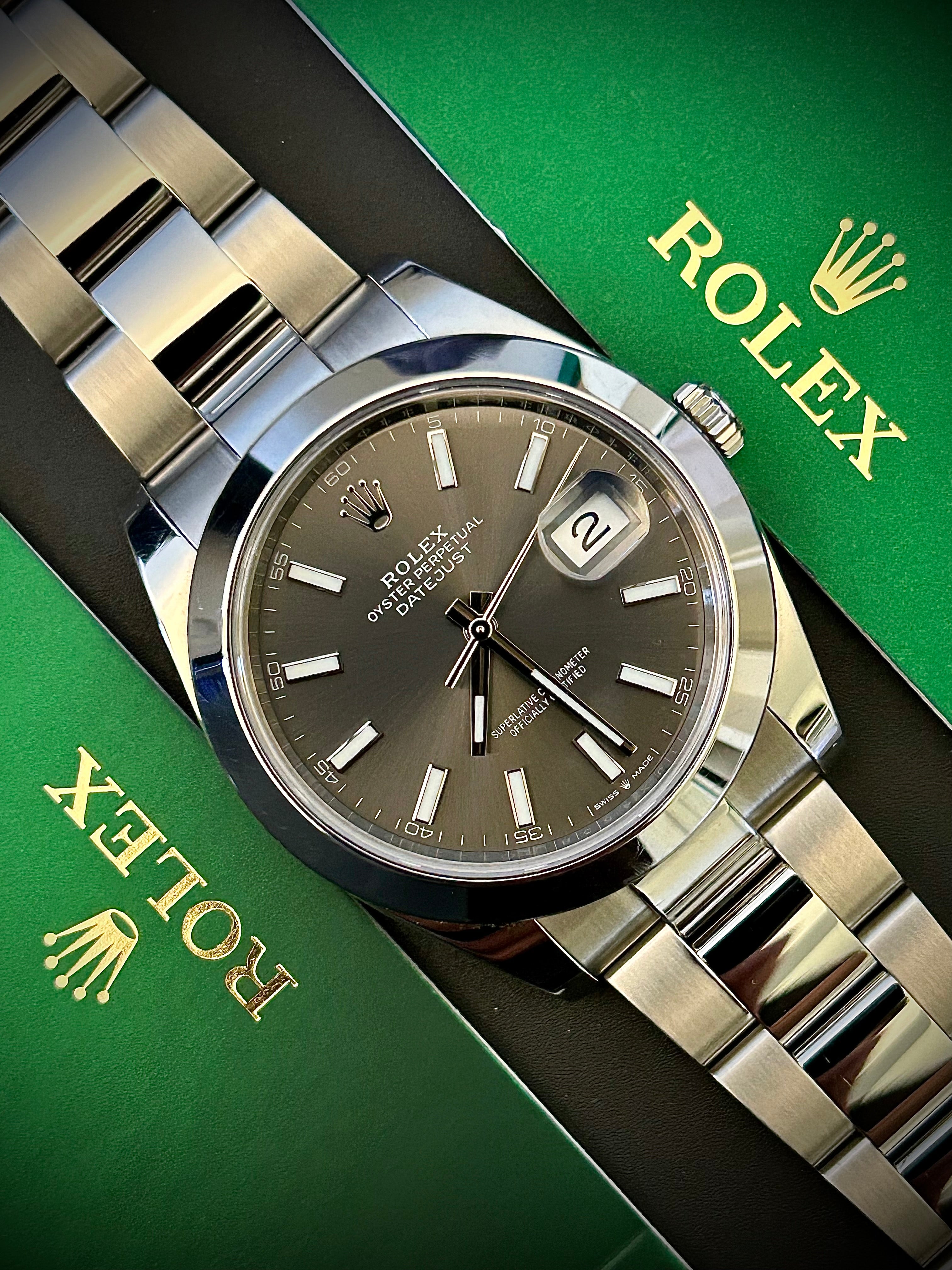 2020 ROLEX DATEJUST 41, 126300, FULL SET, INC GST