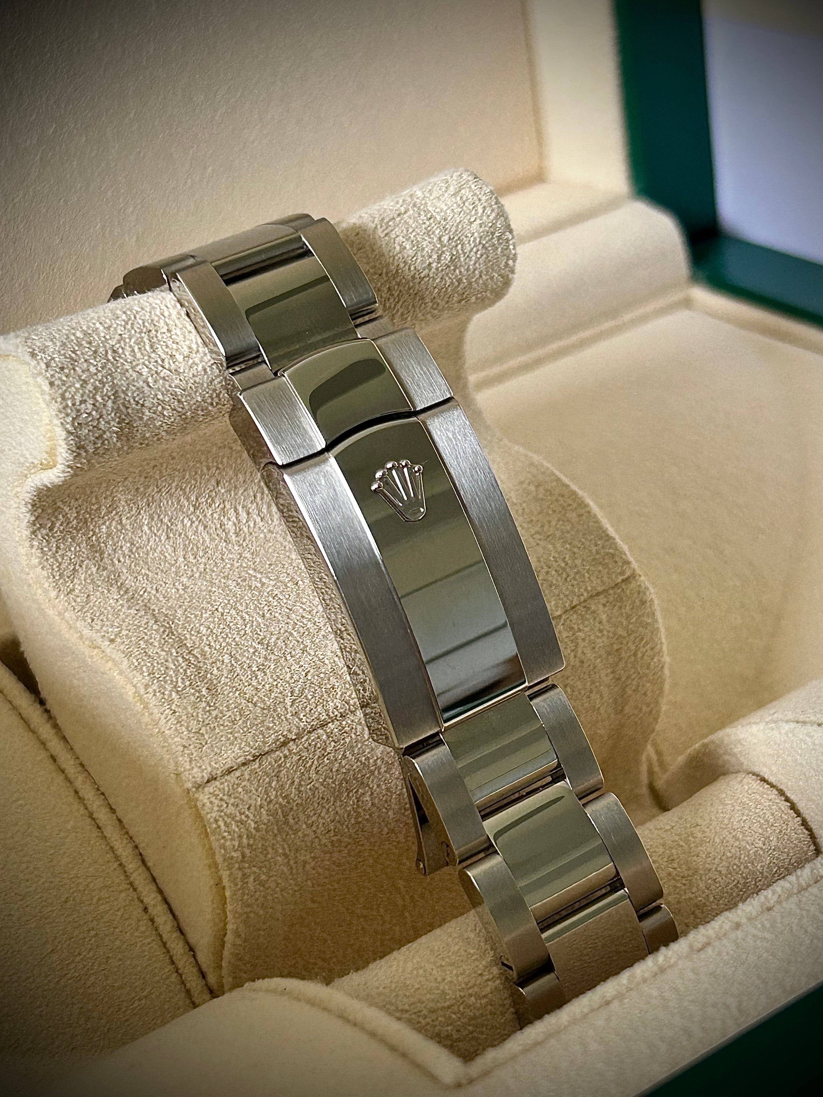 2022 ROLEX DATEJUST 41, AZZURO DIAL, 126334, FULL SET, INC GST