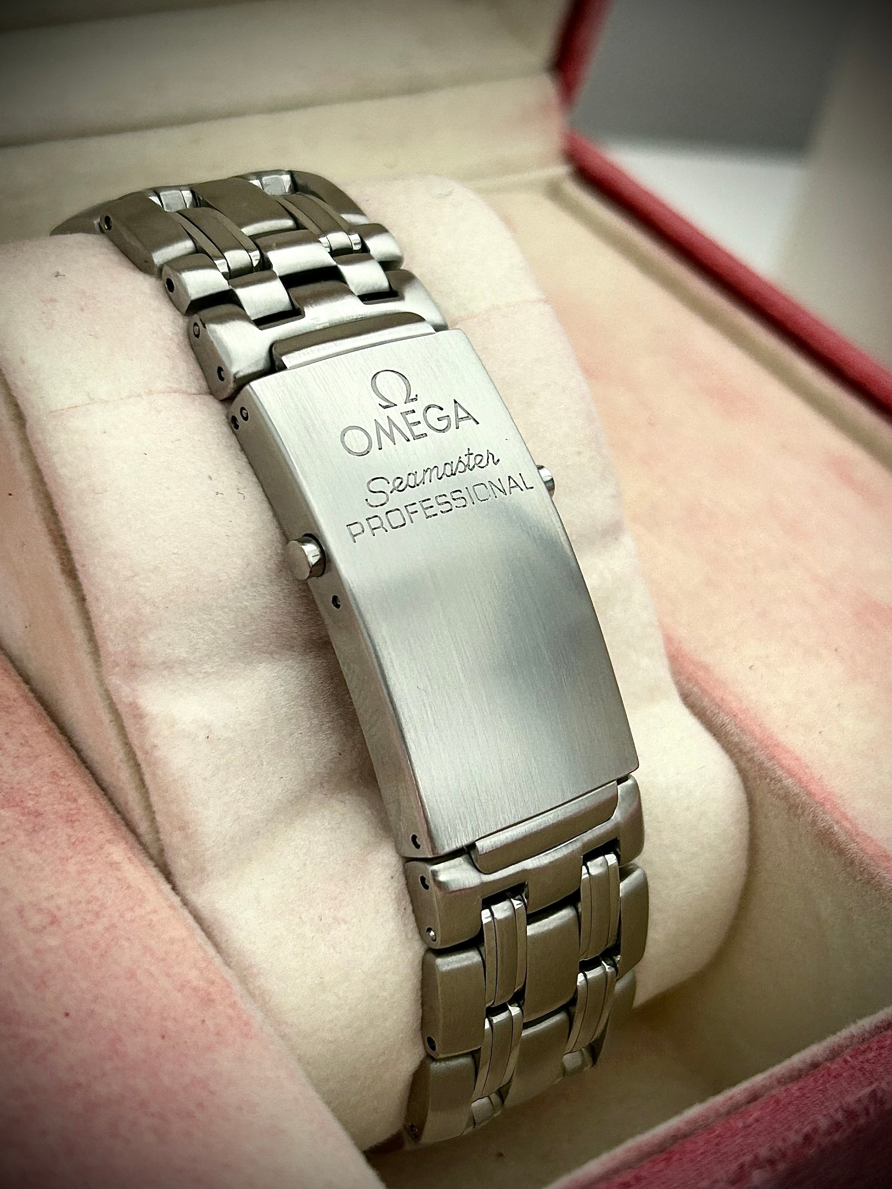 1999 OMEGA SEAMASTER 300, BOND, 2531.80, FULL SET, INC GST