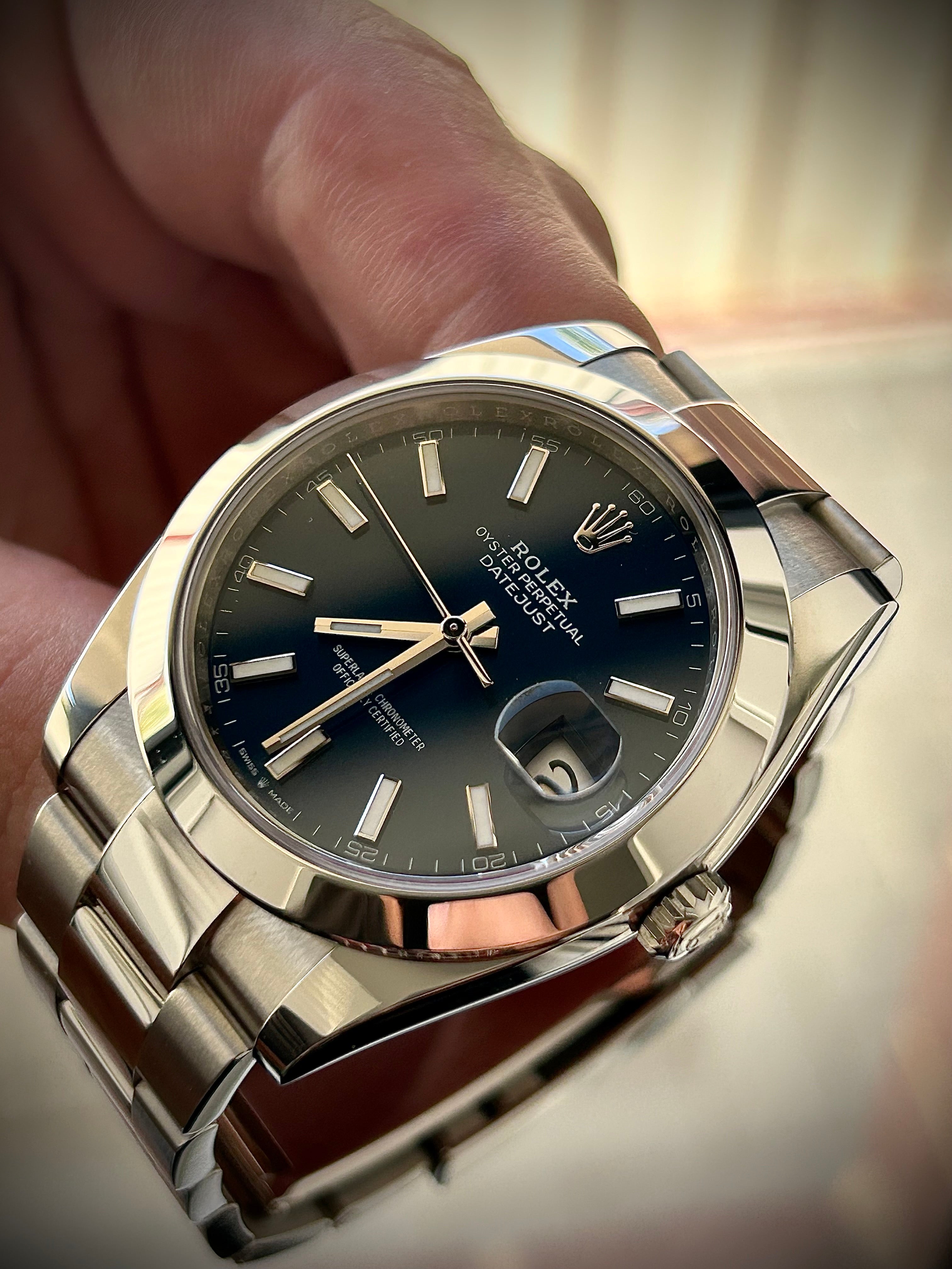 2022 ROLEX DATEJUST 41, 126300, FULL SET, INC GST