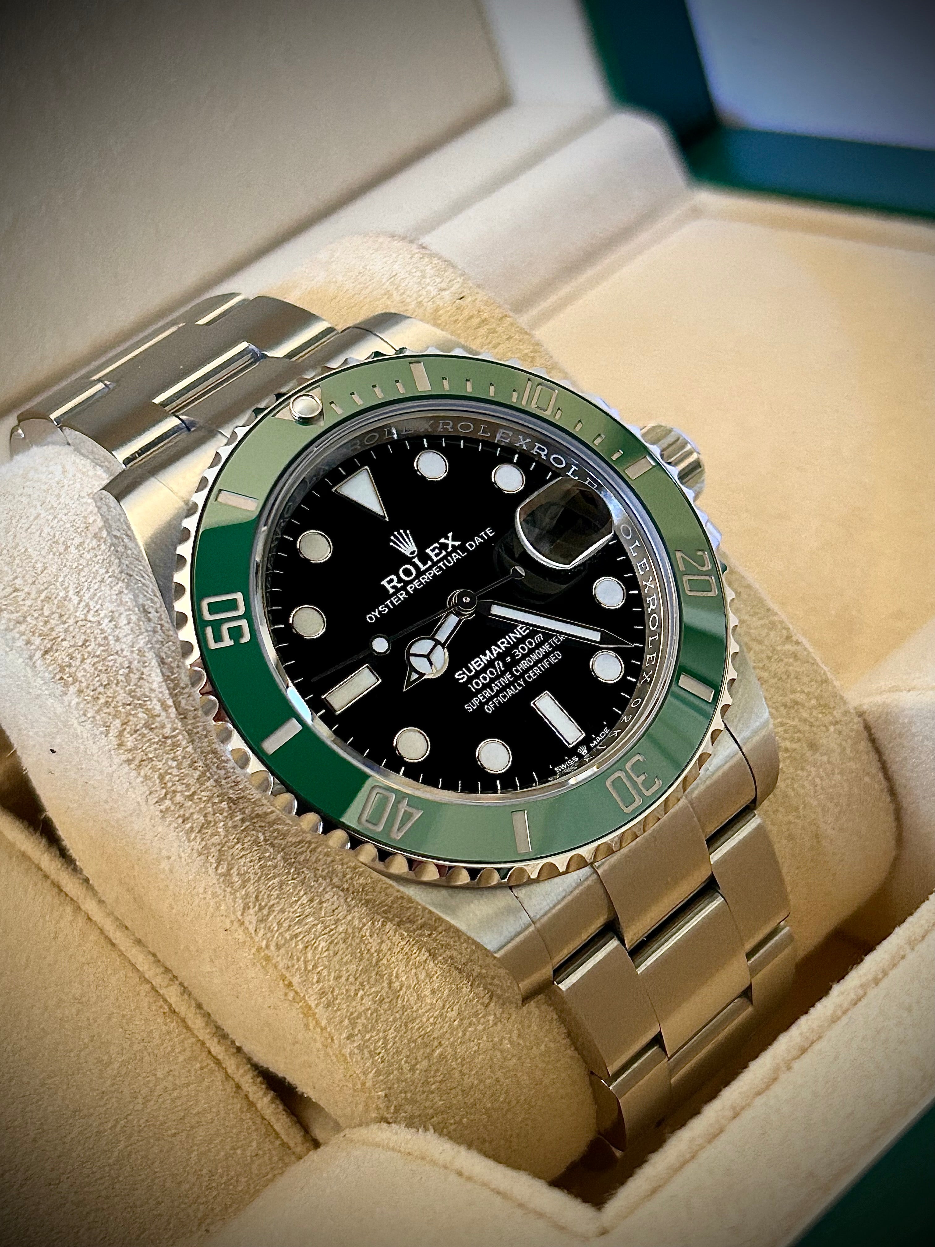 2023 ROLEX SUBMARINER DATE, 126610LV, STARBUCKS, FULL SET, INC GST