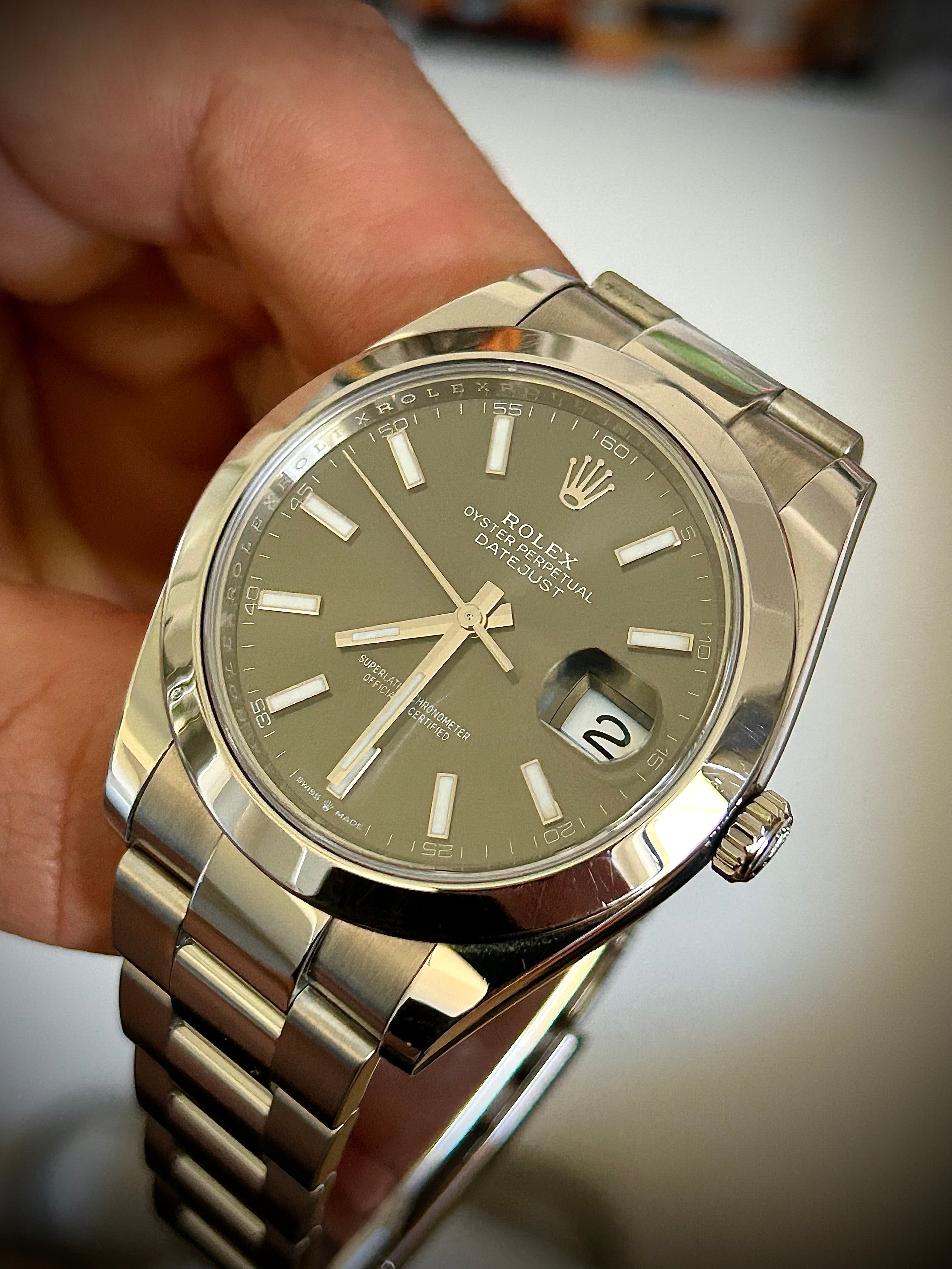 2020 ROLEX DATEJUST 41, 126300, FULL SET, INC GST