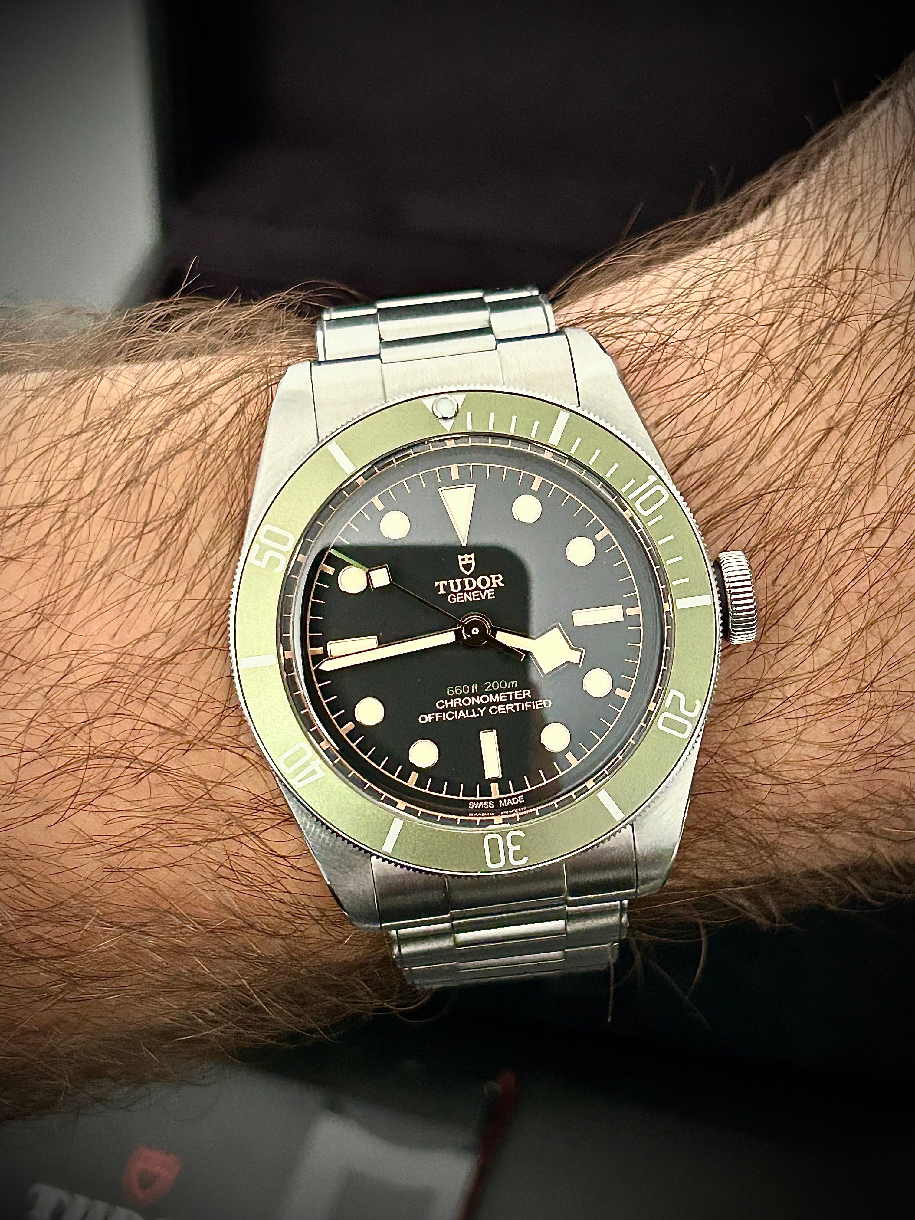 2023 TUDOR BLACK BAY HARRODS, 41MM, M79230G, FULL SET, INC GST