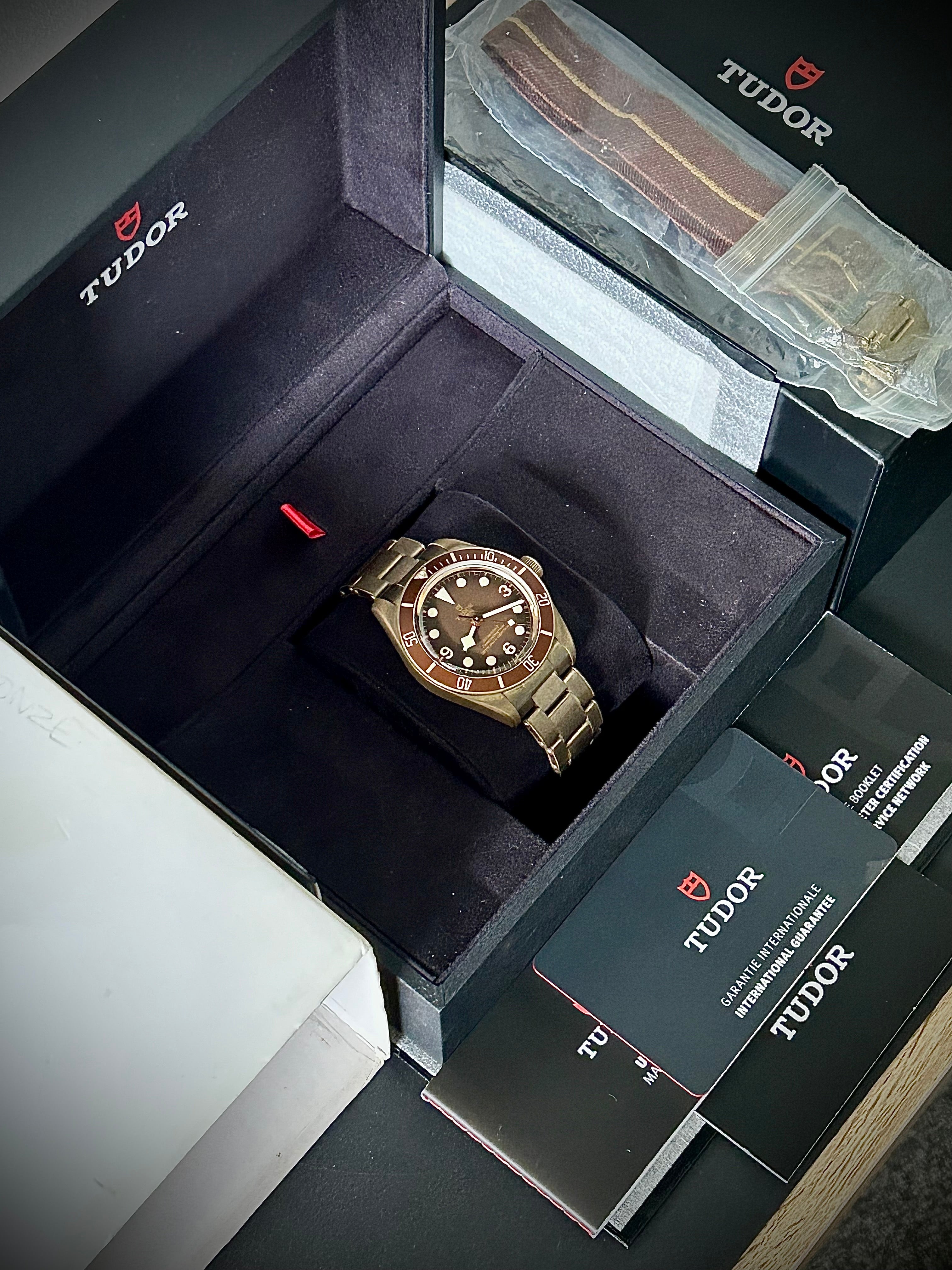 2022 TUDOR BLACK BAY 58 BRONZE, FULL SET, INC GST