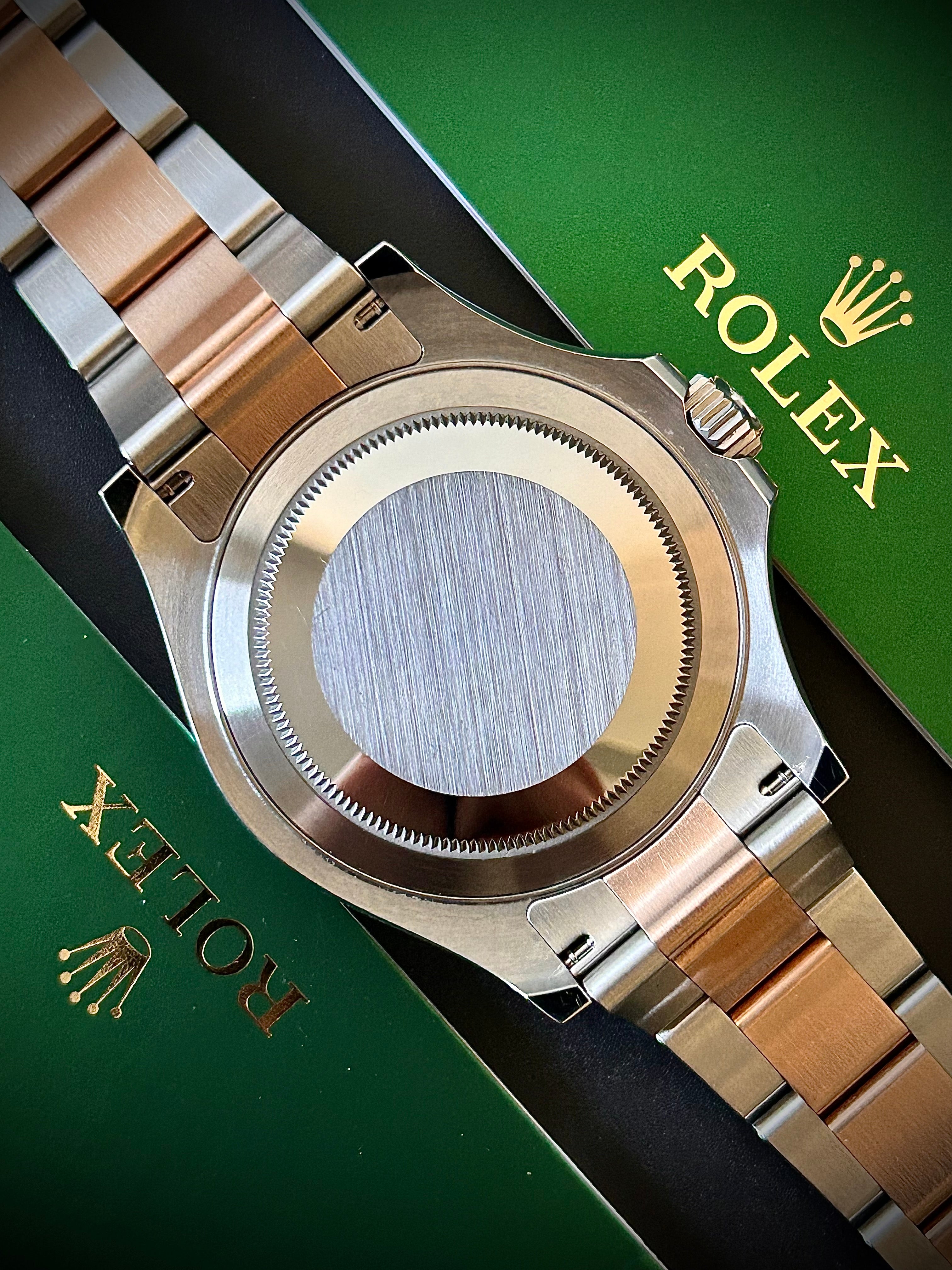 2022 ROLEX YACHT-MASTER 40, ROSE GOLD, 126621, FULL SET