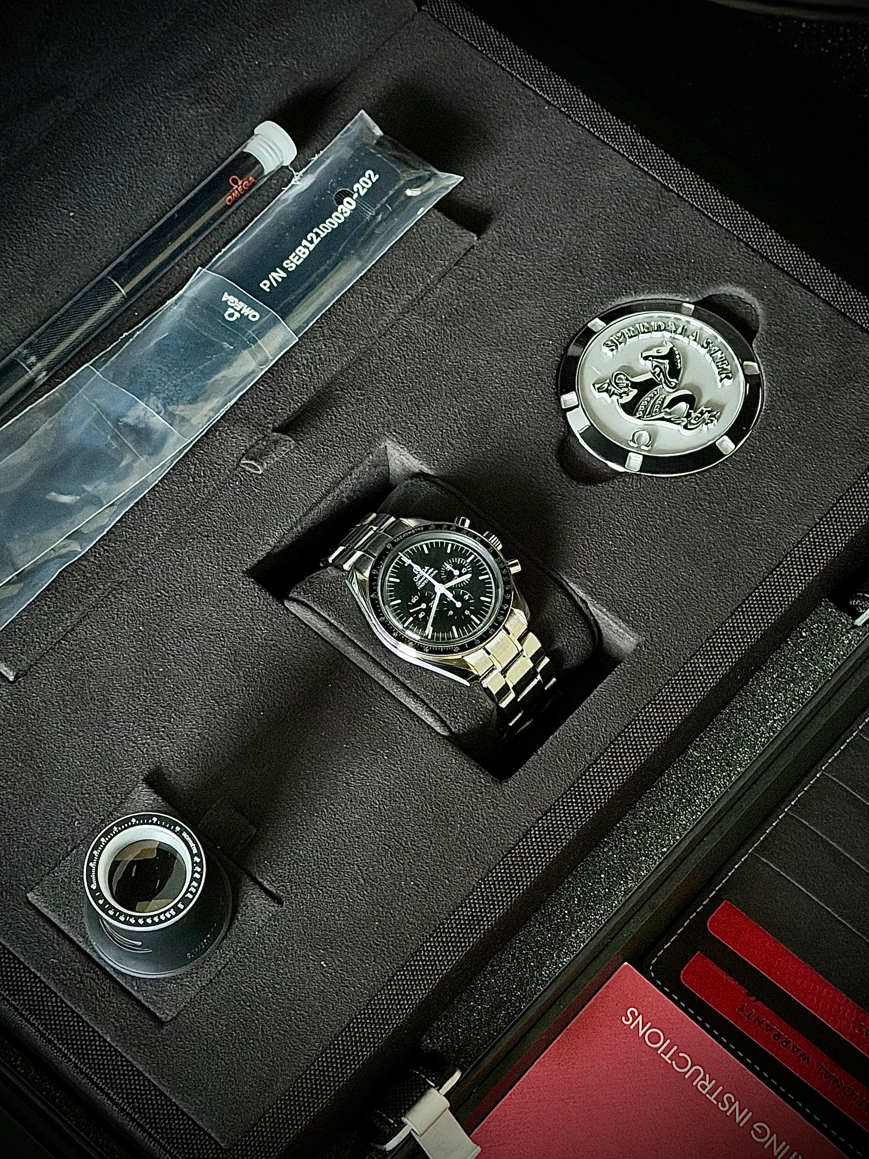 2021 OMEGA SPEEDMASTER PROFESSIONAL MOONWATCH, FULL SET, INC GST