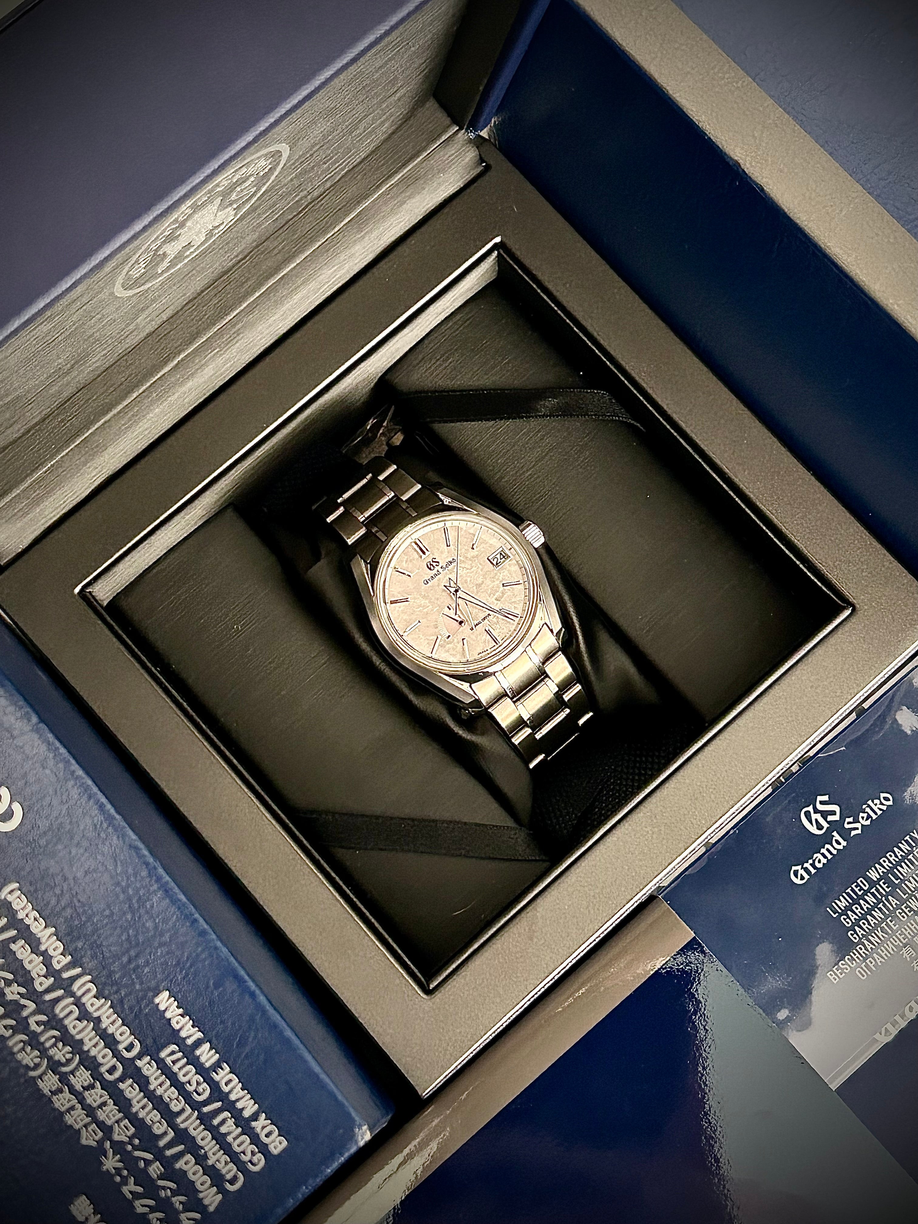 2023 GRAND SEIKO HERITAGE SPRING DRIVE, SHUNBUN, SBGA413, FULL SET, INC GST