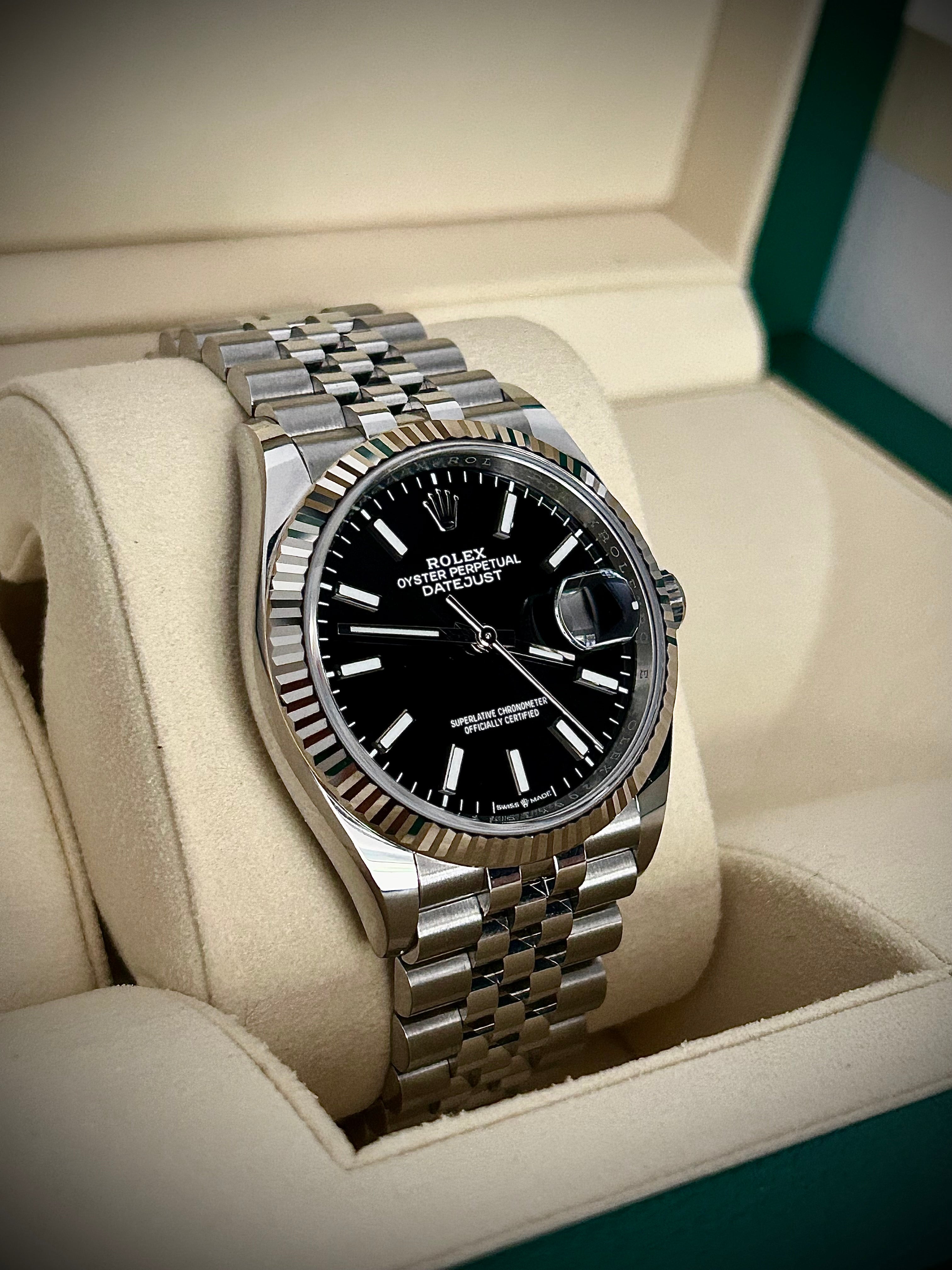2024 ROLEX DATEJUST 36, 126234, FULL SET, INC GST