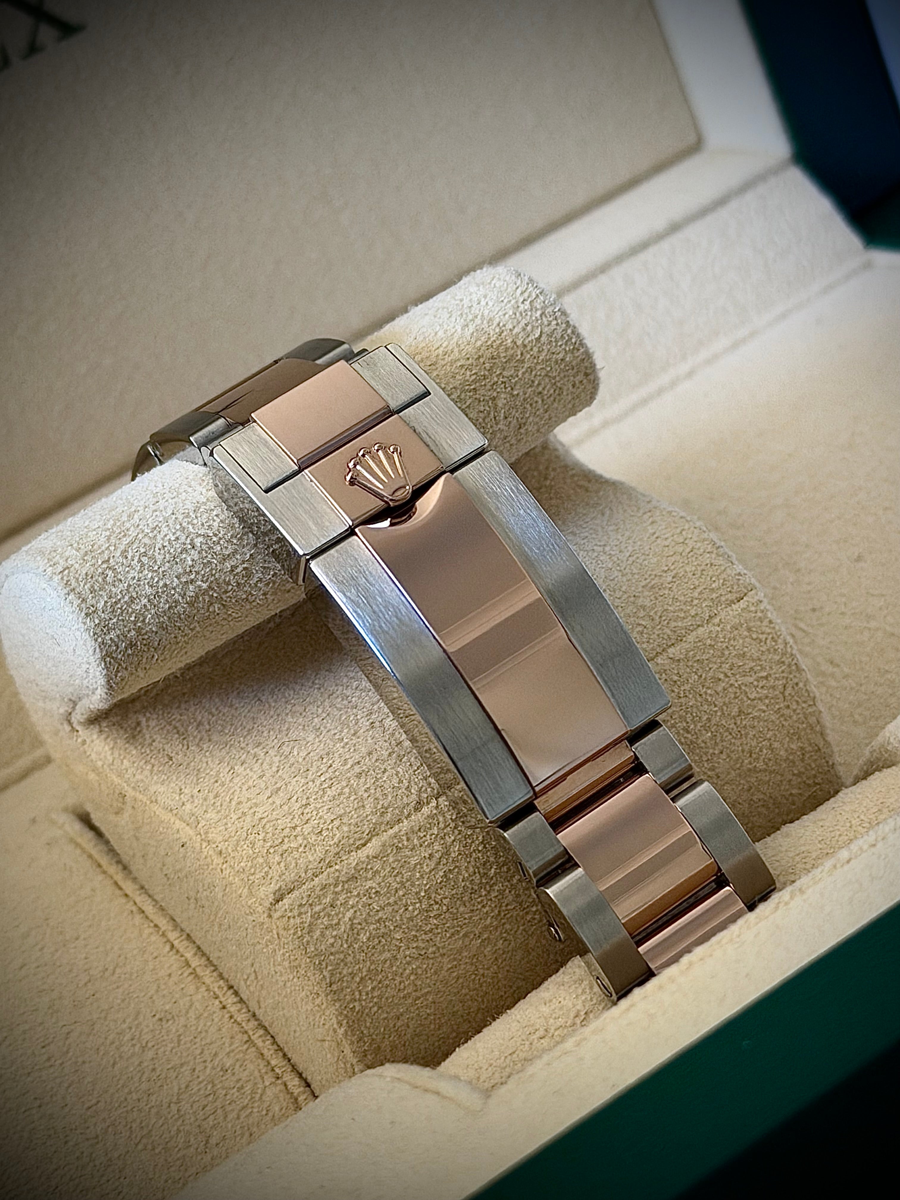 2022 ROLEX YACHT-MASTER 40, ROSE GOLD, 126621, FULL SET