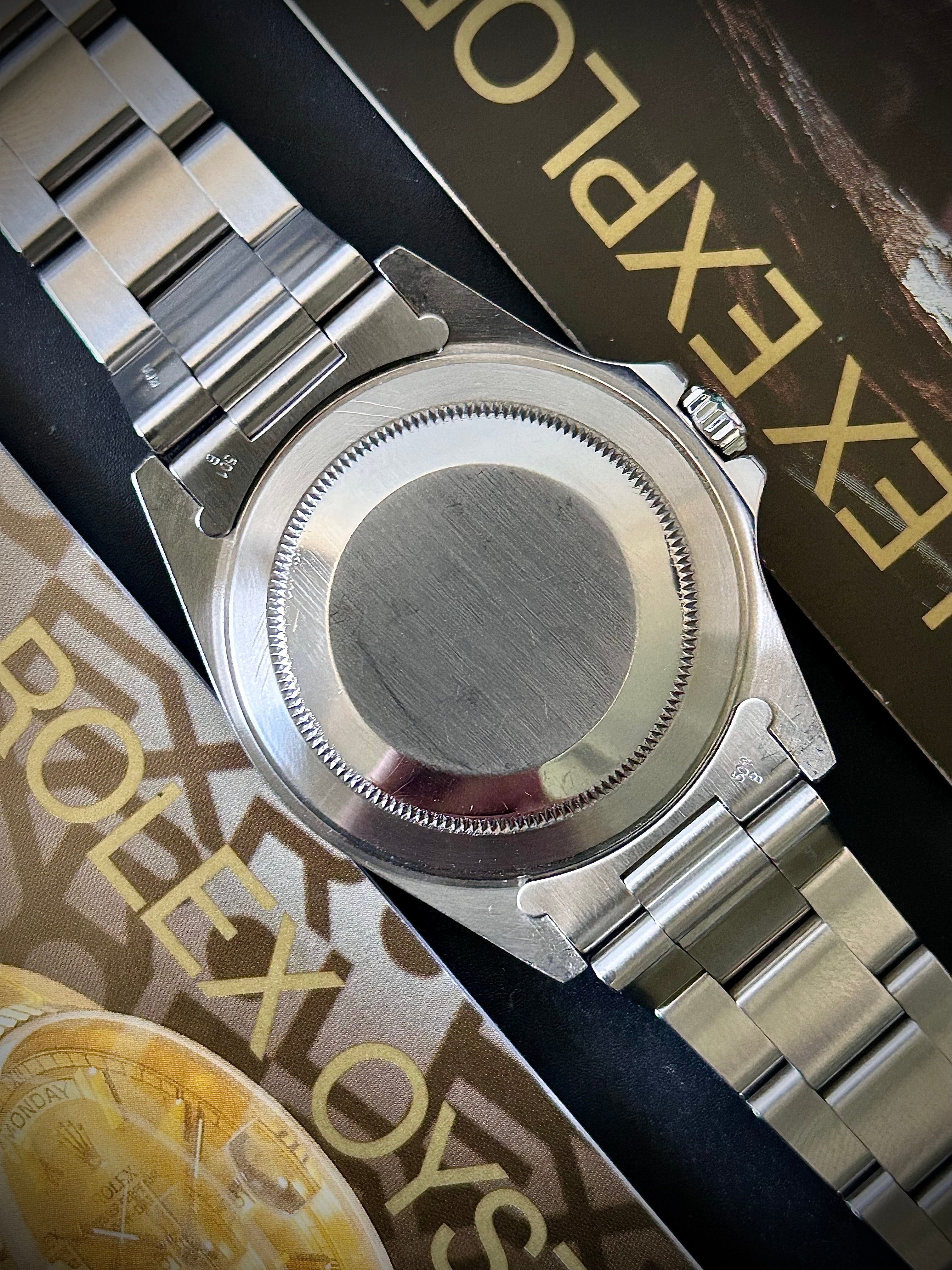 1999 ROLEX EXPLORER II “POLAR”, “SWISS ONLY”, 16570, FULL SET, INC GST