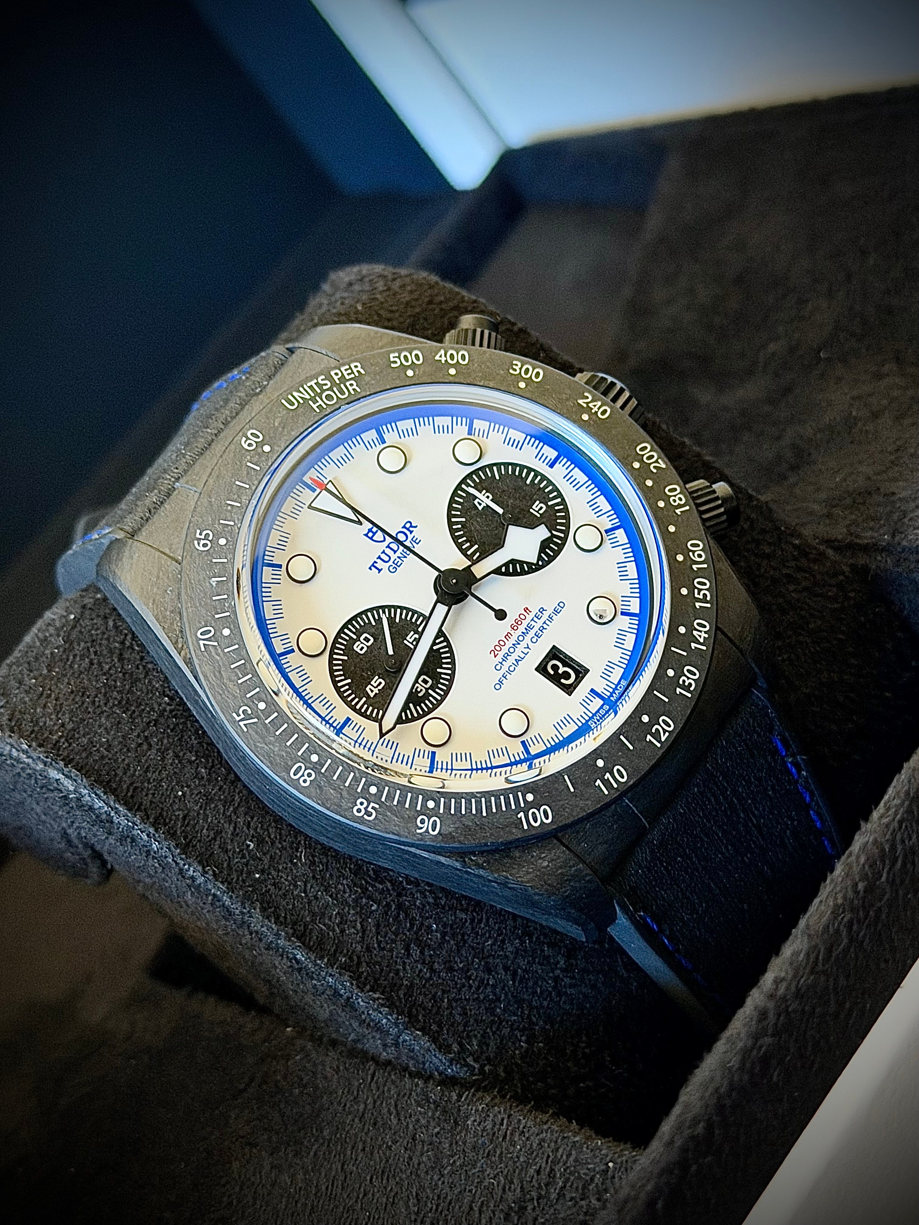 2025 TUDOR BLACK BAY CHRONOGRAPH CARBON 25, FULL SET, INC GST