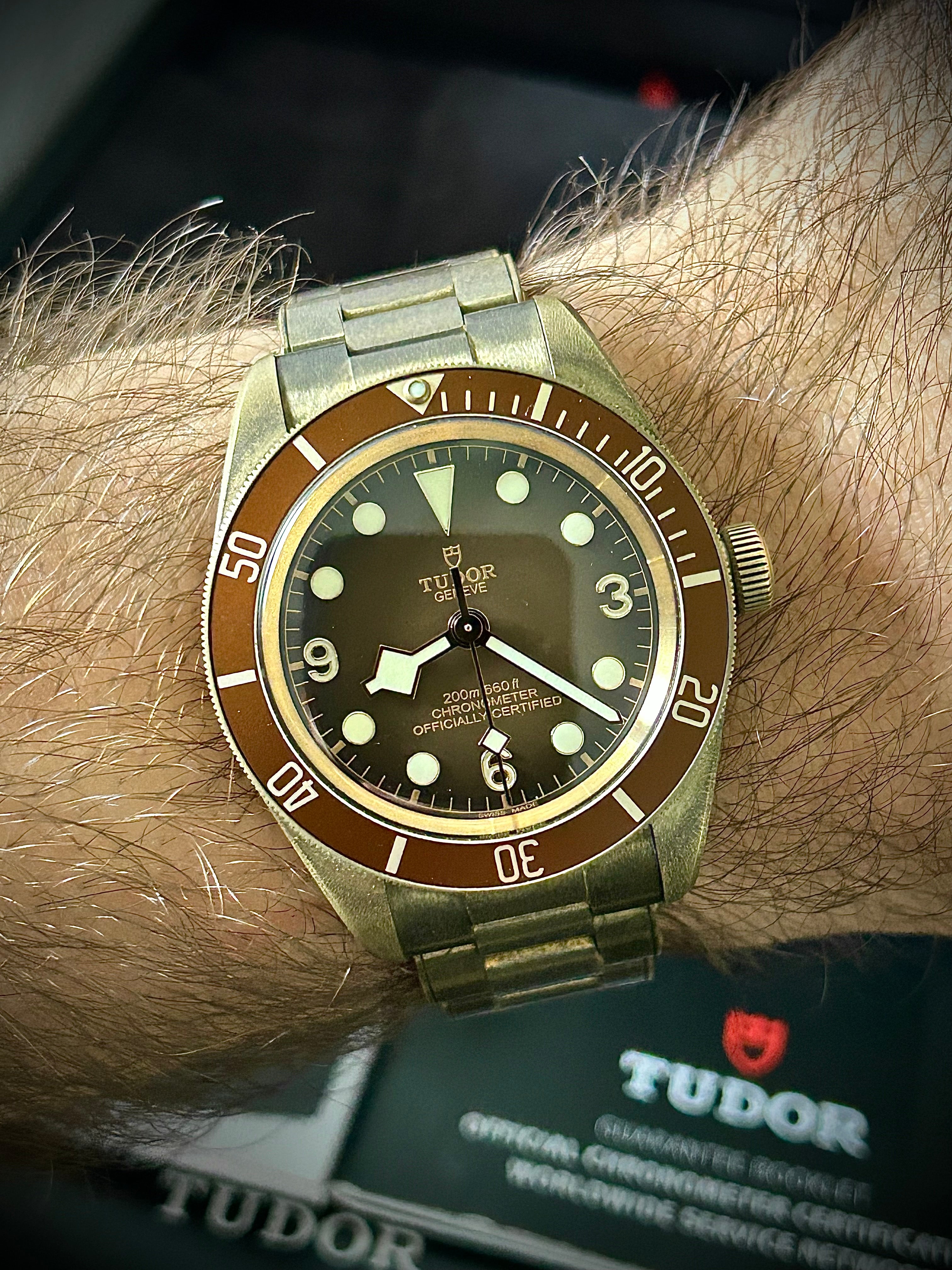 2022 TUDOR BLACK BAY 58 BRONZE, FULL SET, INC GST