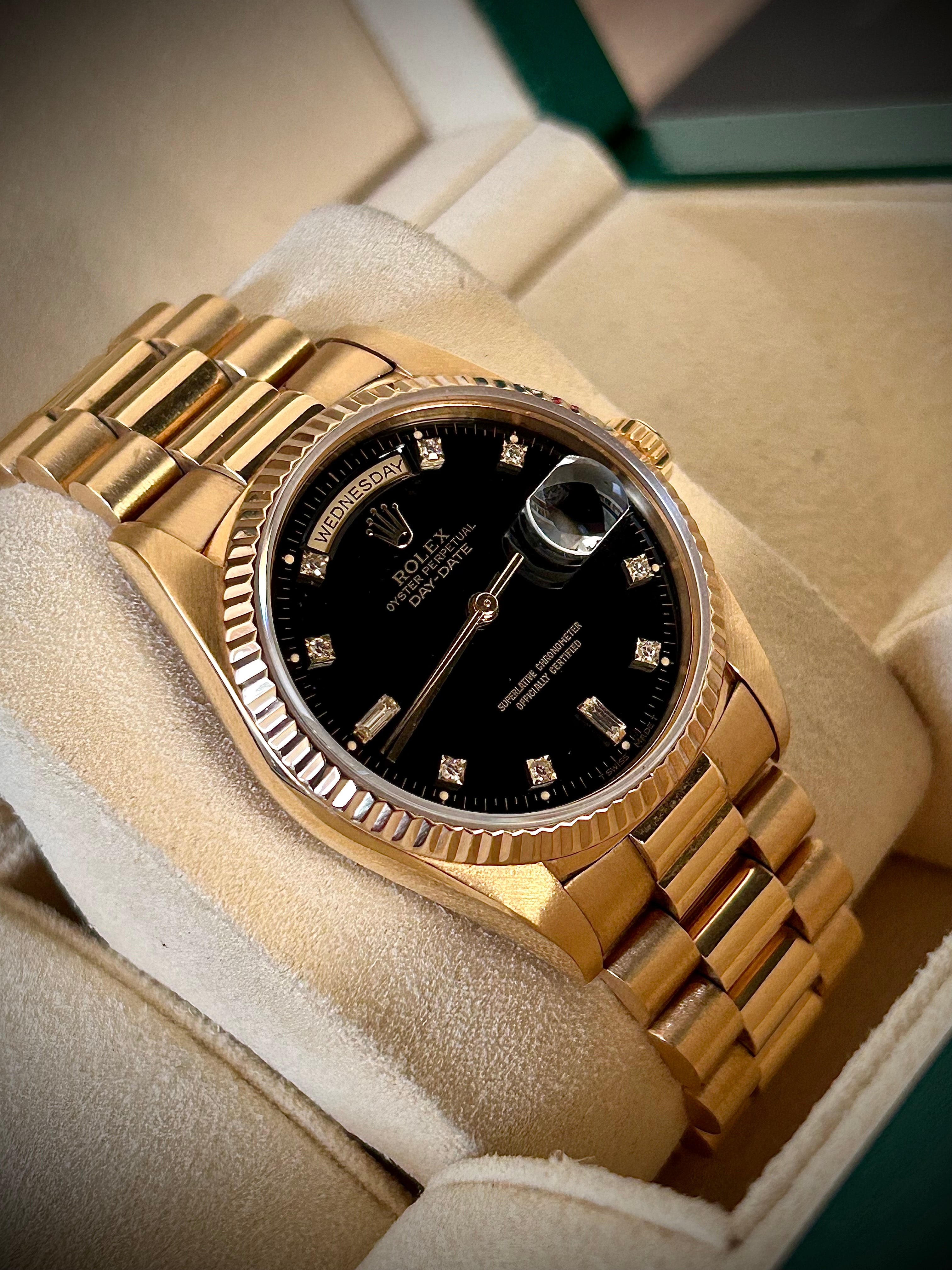 1990 ROLEX DAY DATE PRESIDENT, 18238, WATCH ONLY, INC GST