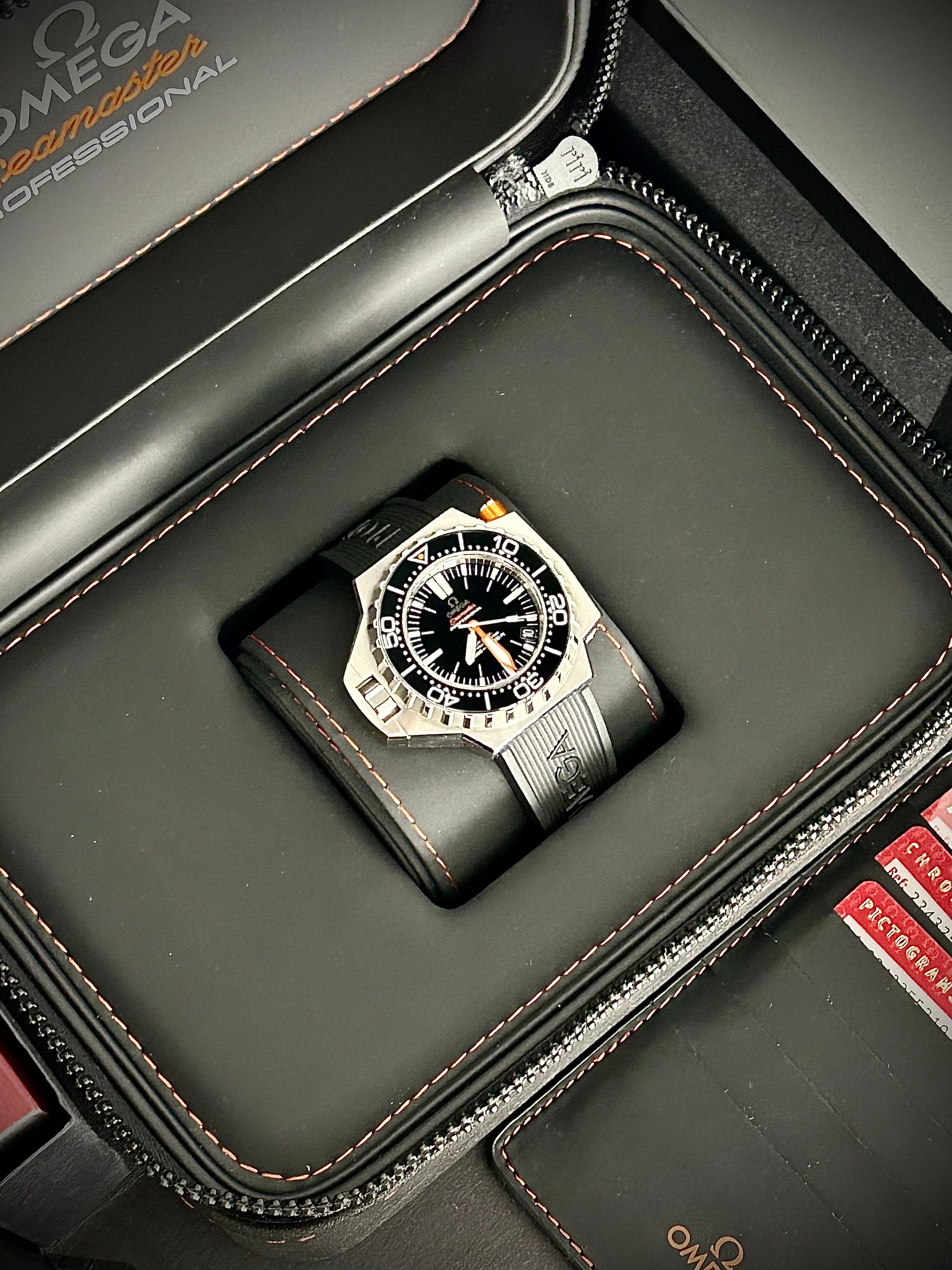 2022 OMEGA SEAMASTER PLOPROF 1200M, FULL SET, INC GST