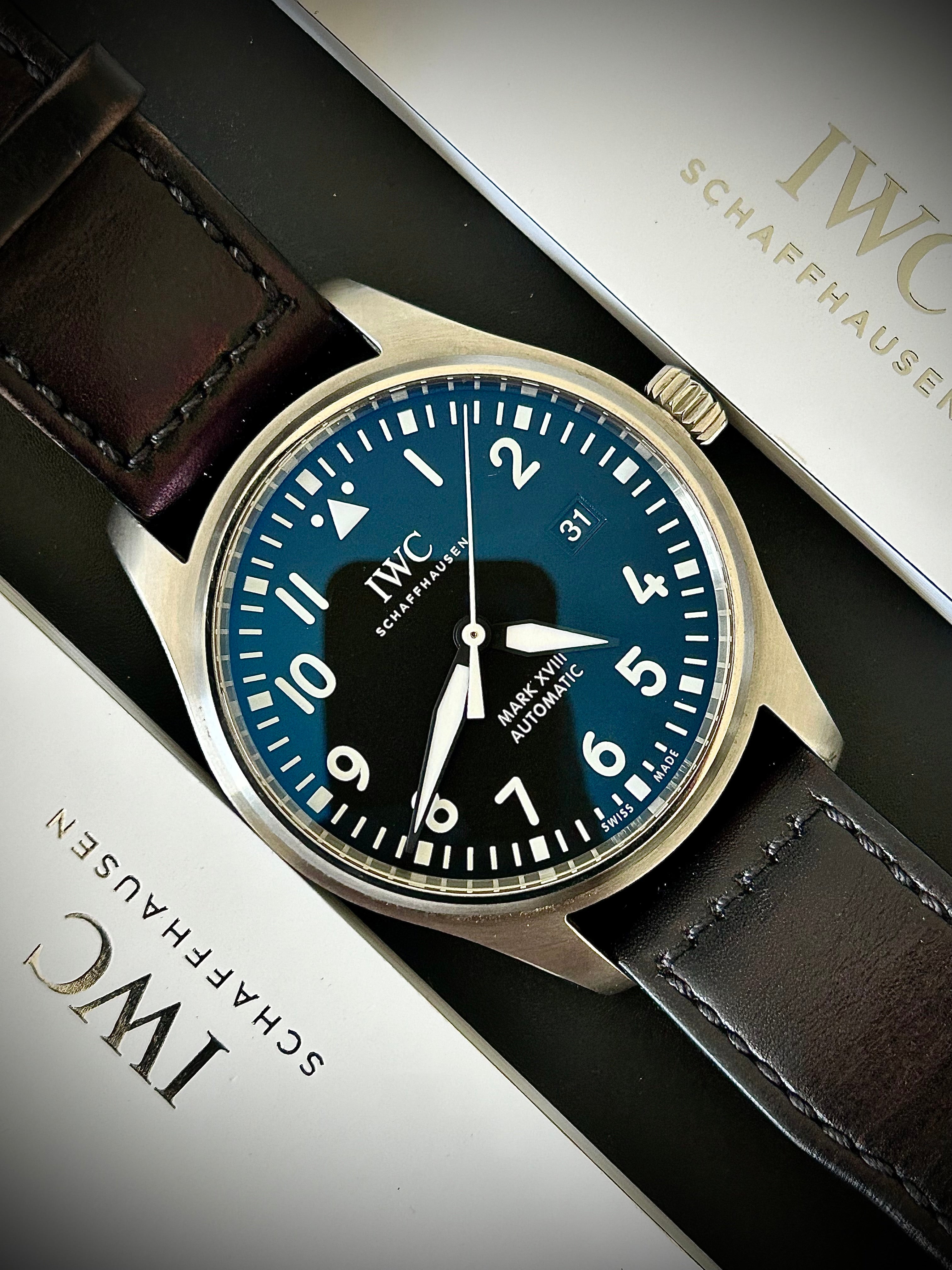 2017 IWC PILOTS WATCH XVIII, IW327001, FULL SET, INC GST