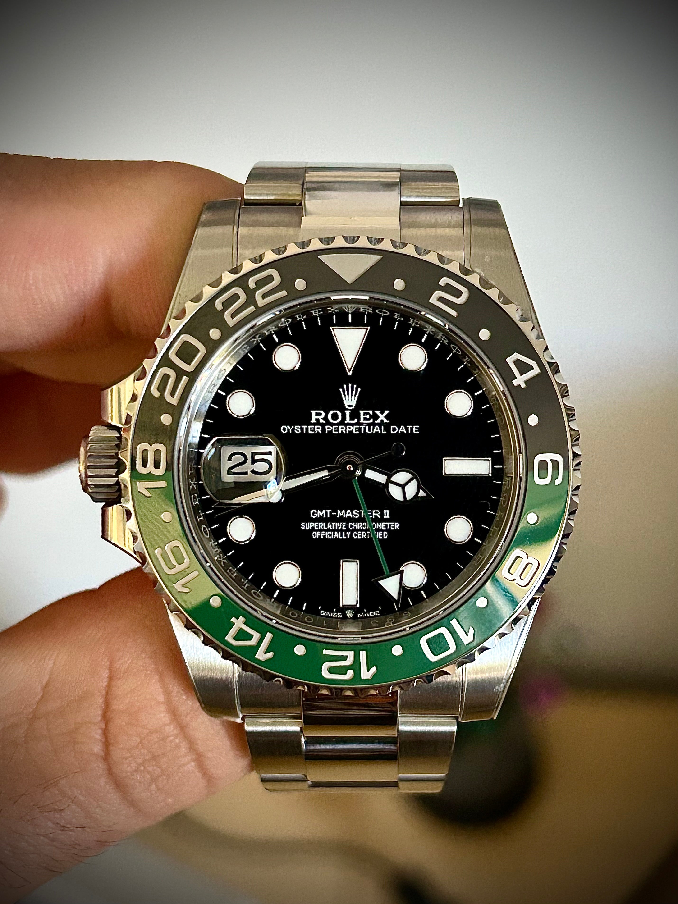 2024 ROLEX GMT-MASTER II “SPRITE”, FULL SET, INC GST