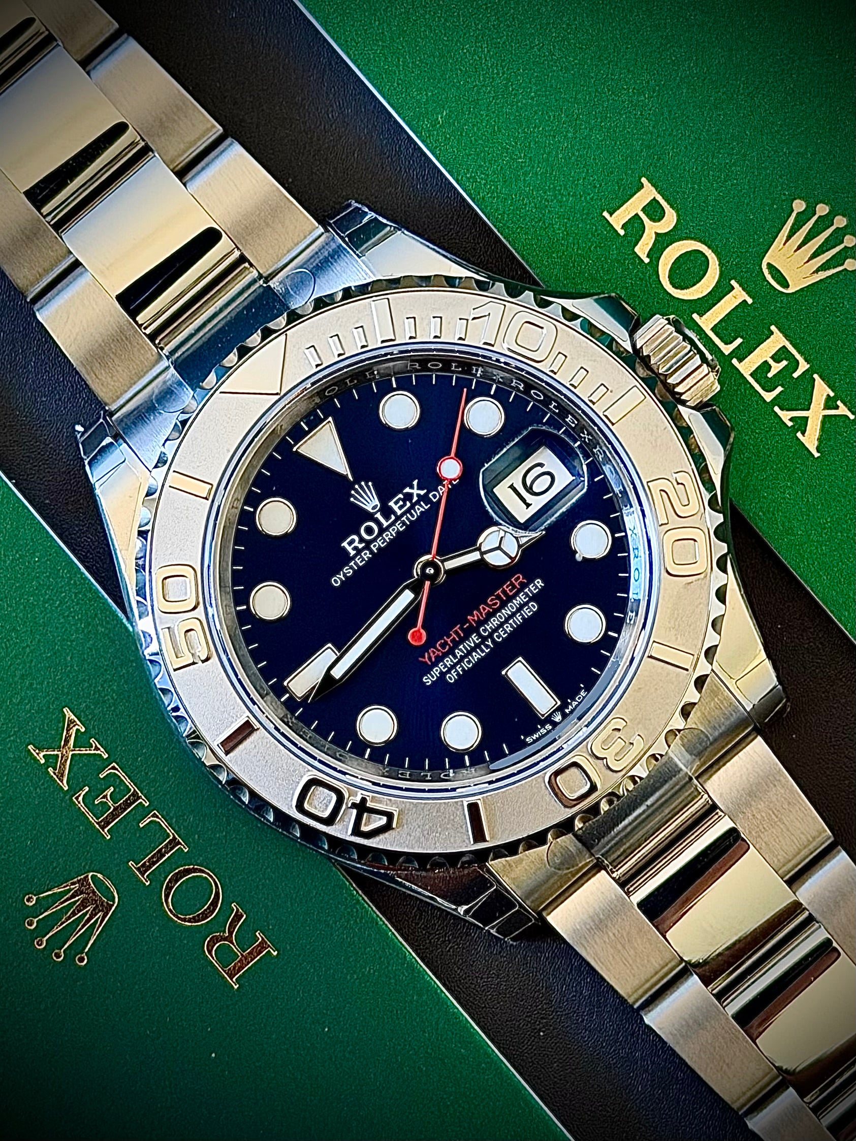 2026 ROLEX YACHT-MASTER 40, 126622, BLUE DIAL, BRAND NEW, FULLY STICKERED, FULL SET, INC GST