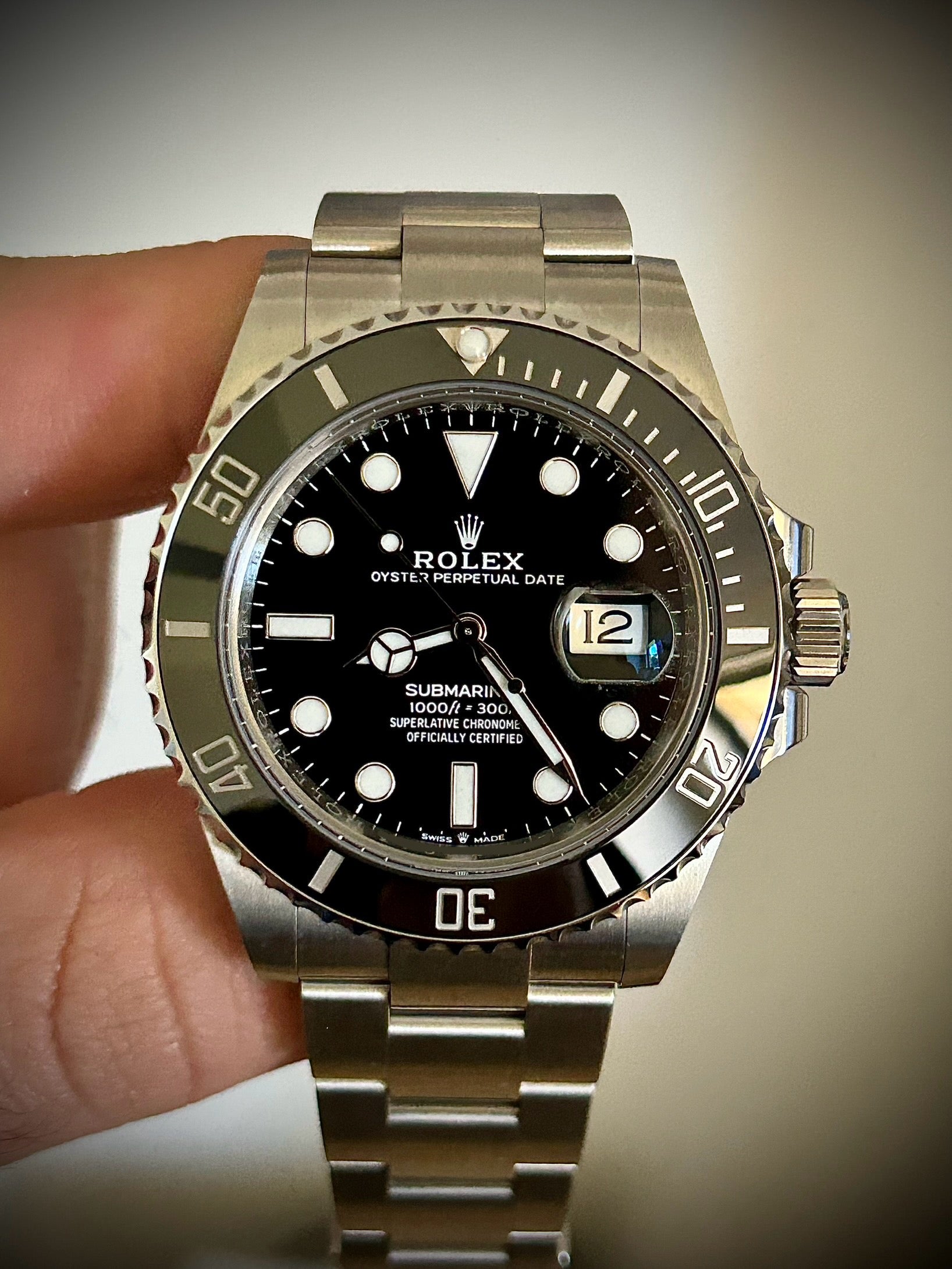 2024 ROLEX SUBMARINER DATE, 126610LN, FULL SET, INC GST