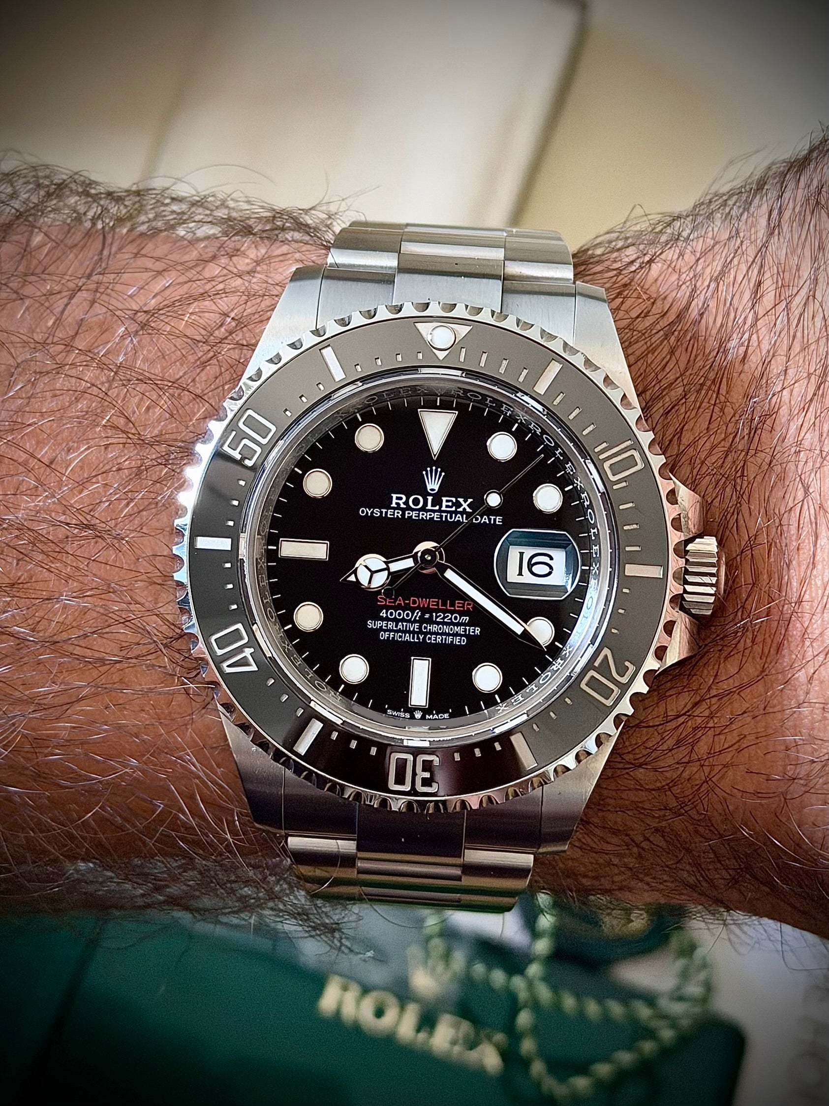 2025 ROLEX SEA DWELLER, SD43, 126600, FULL SET, INC GST