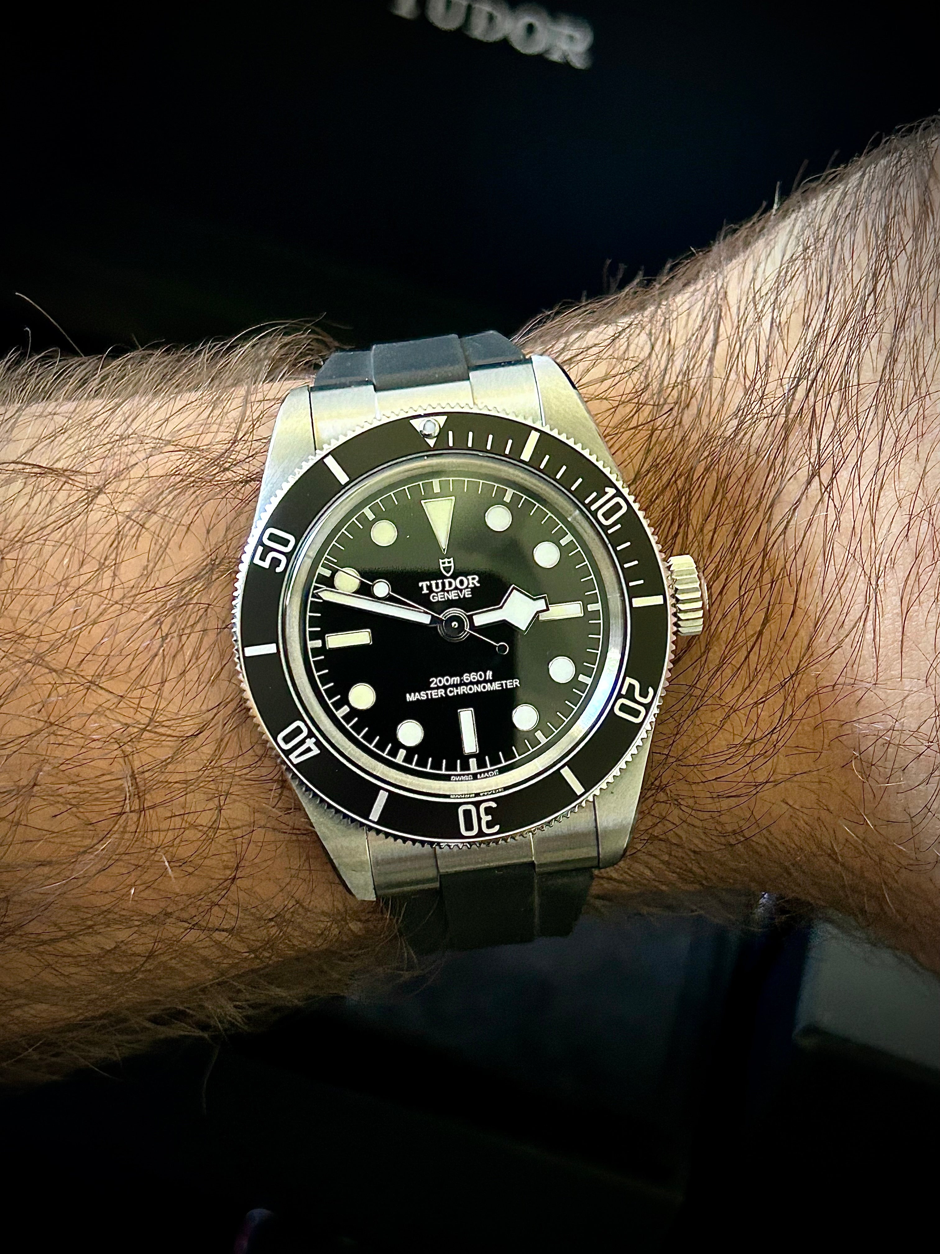 2024 TUDOR BLACK BAY 41 MONOCHROME, M7941A1A0NU, FULL SET, INC GST