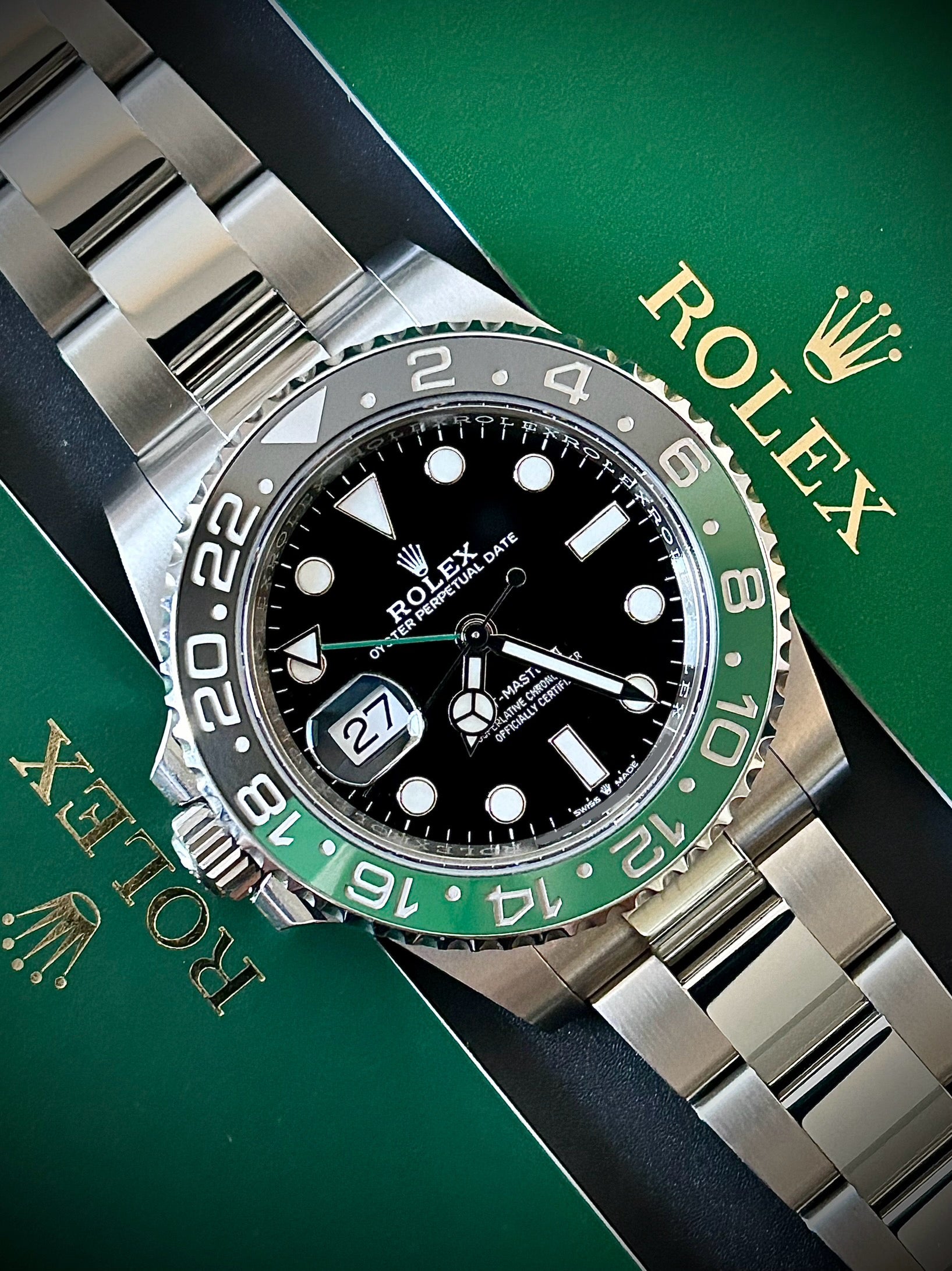 2024 ROLEX GMT-MASTER II “SPRITE”, FULL SET, INC GST