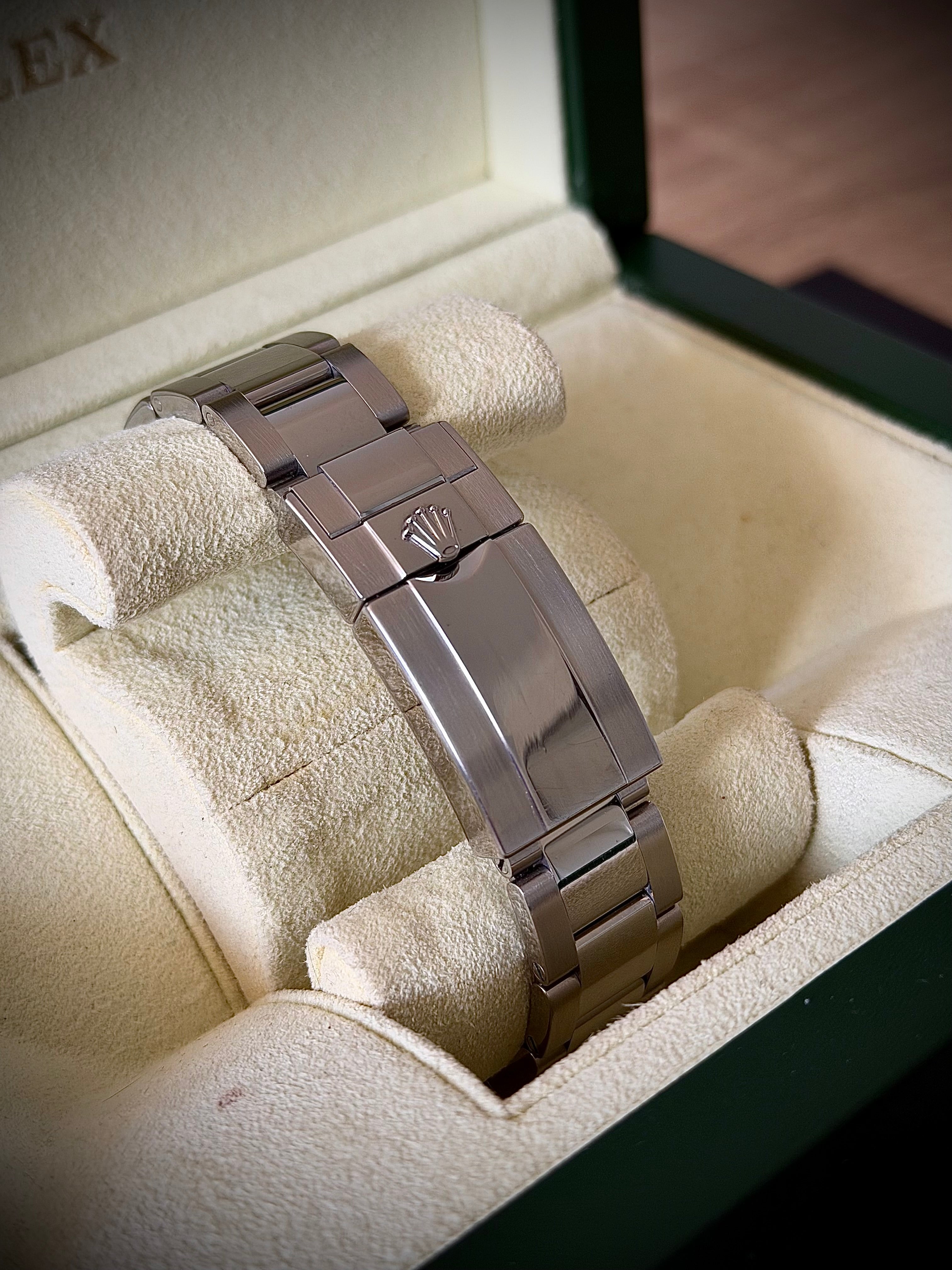 2015 ROLEX GMT MASTER II, BATMAN, 116710BLNR, BOX AND PAPERS, INC GST