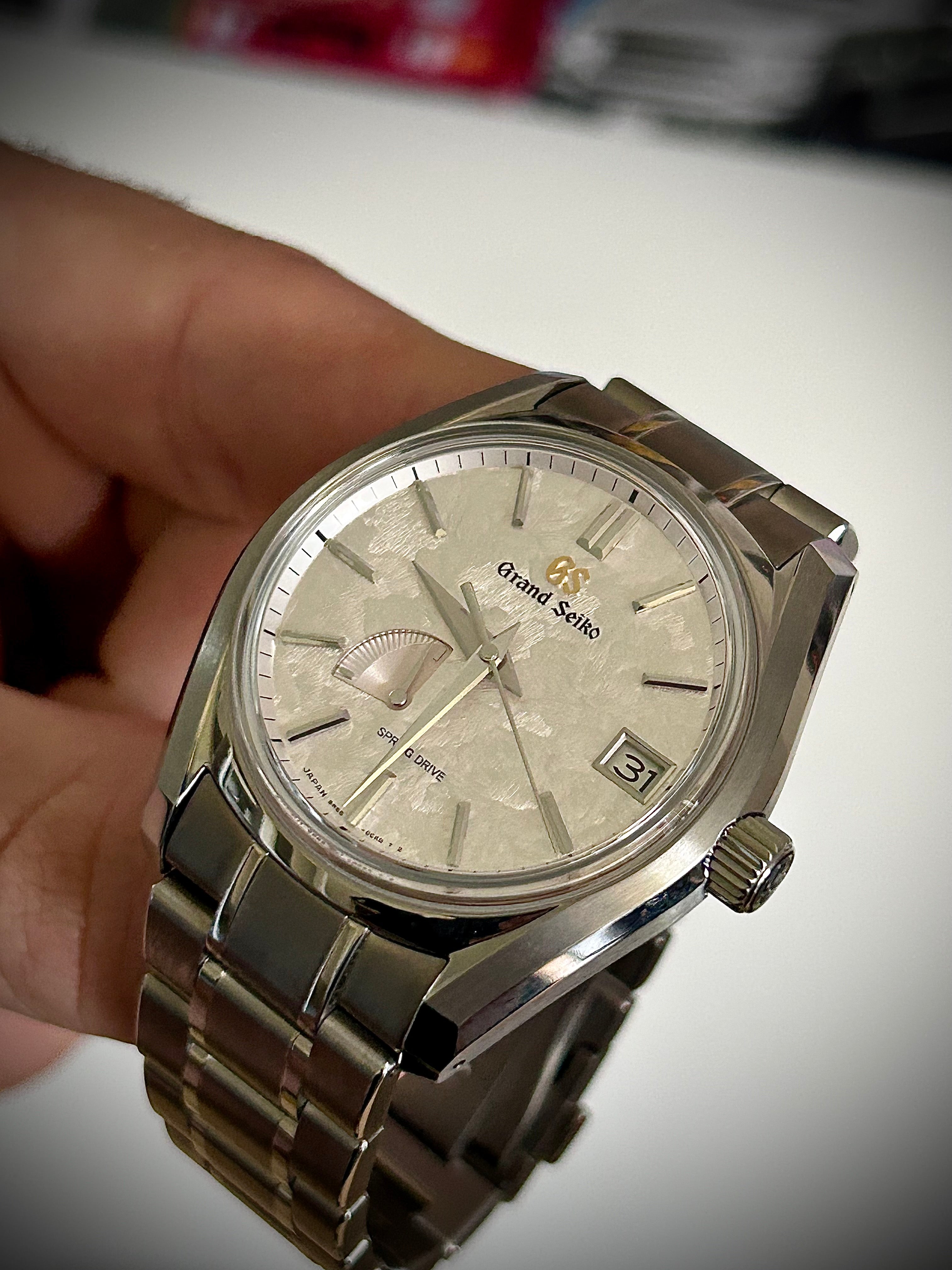 2022 GRAND SEIKO HERITAGE SPRING DRIVE, SHUNBUN, SBGA413, FULL SET, INC GST
