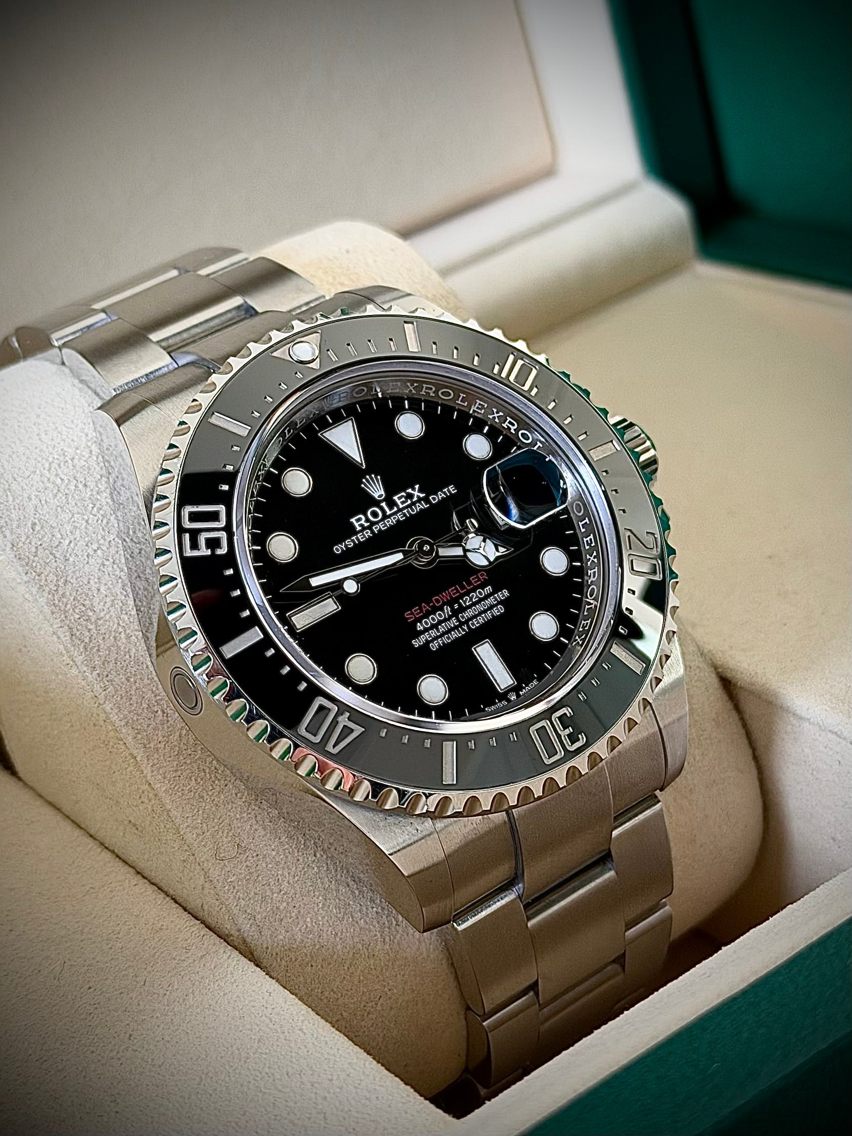 2025 ROLEX SEA DWELLER, SD43, 126600, FULL SET, INC GST