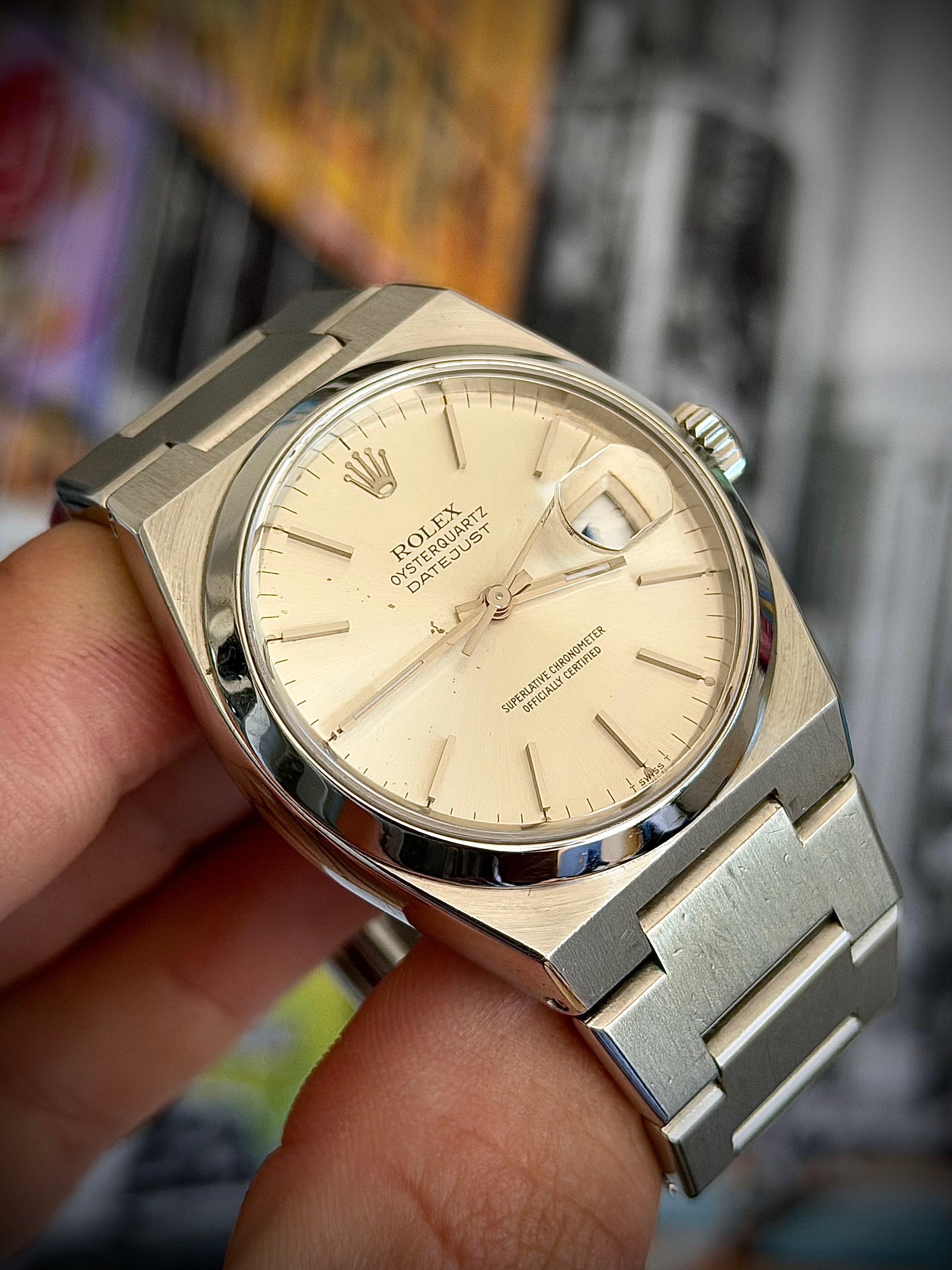 1979 ROLEX OYSTERQUARTZ DATEJUST, 17000, WATCH ONLY, INC GST