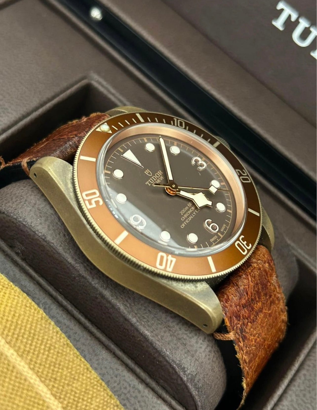 2017 TUDOR BLACK BAY BRONZE, 79250BM, FULL SET, INC GST