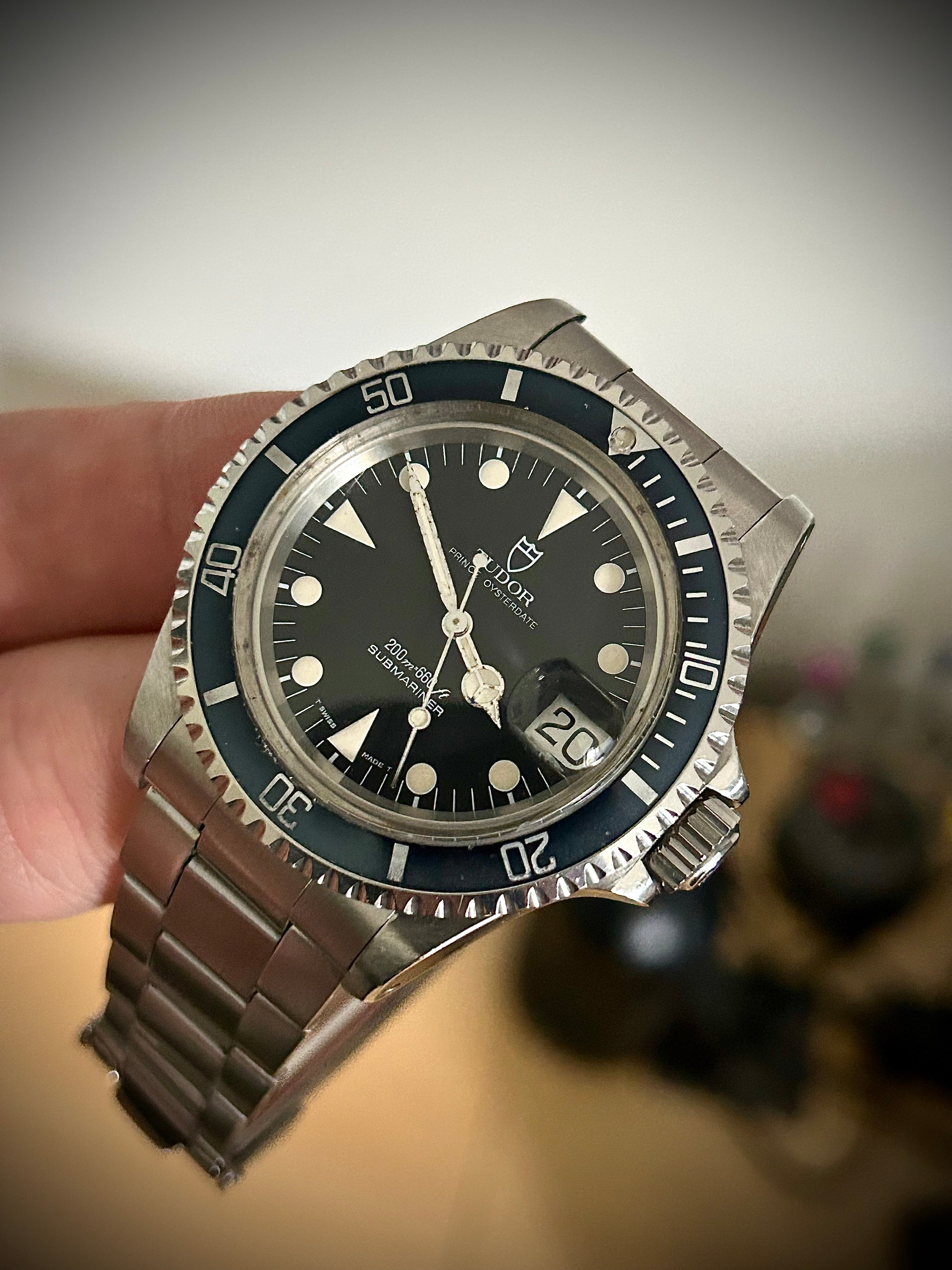 1994 TUDOR SUBMARINER, 79090, WATCH AND PAPERS, FULLY SERVICED, INC GST
