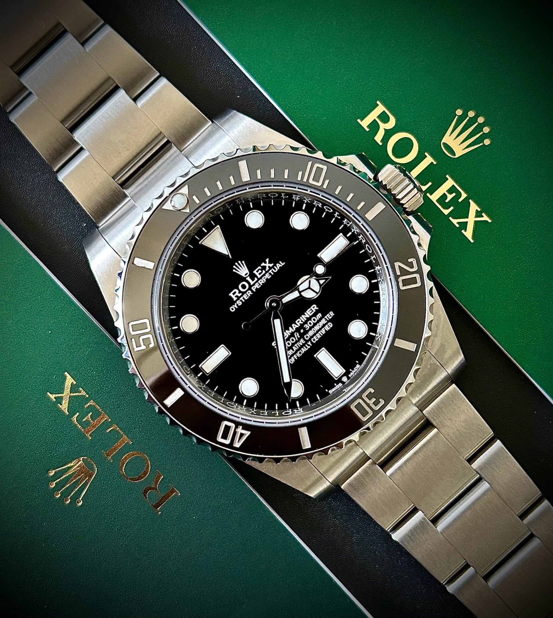 2025 ROLEX SUBMARINER NO DATE, 124060, FULL, INC GST