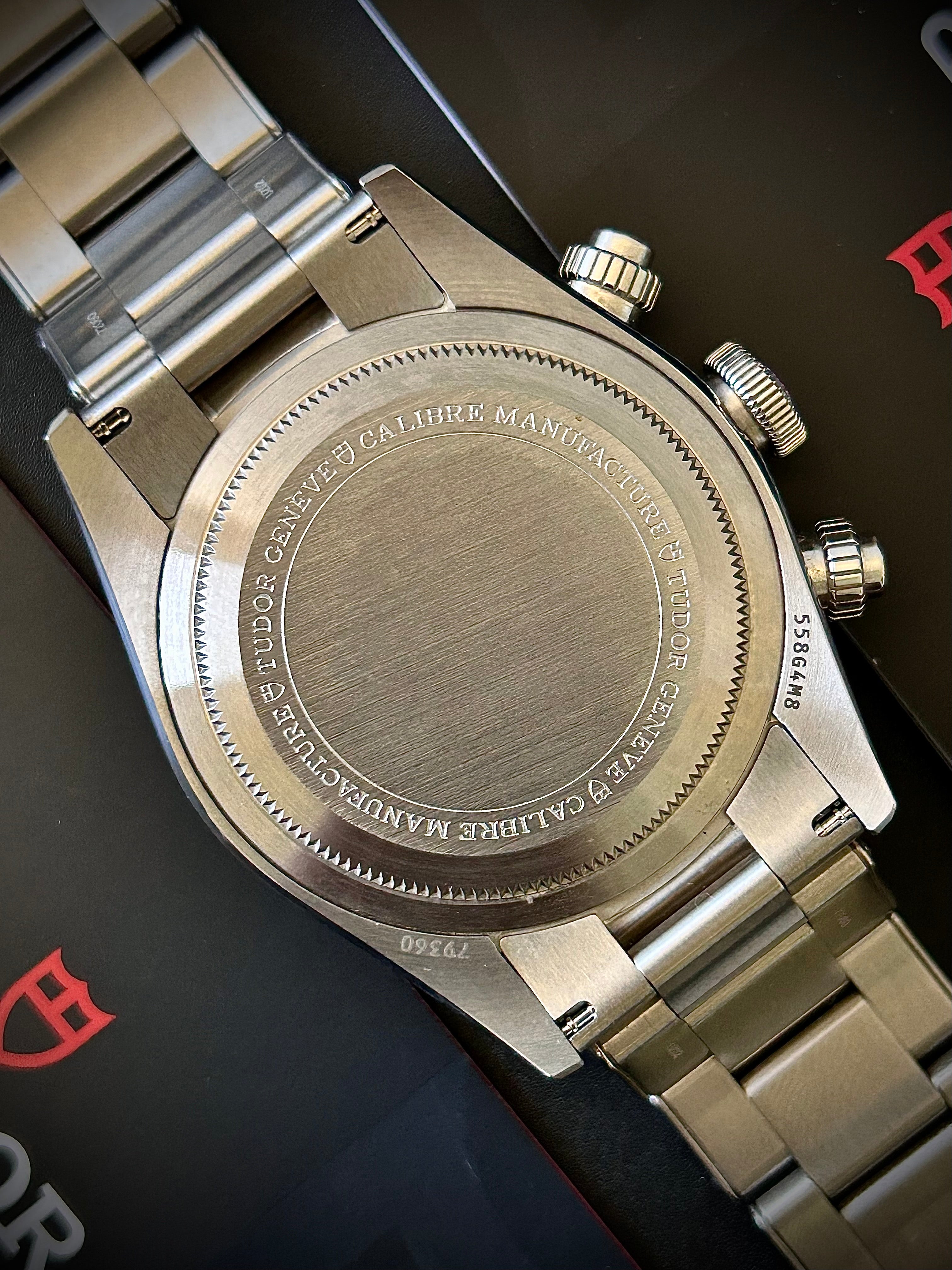 2022 TUDOR BLACK CHRONO REVERSE PANDA, FULL SET, INC GST