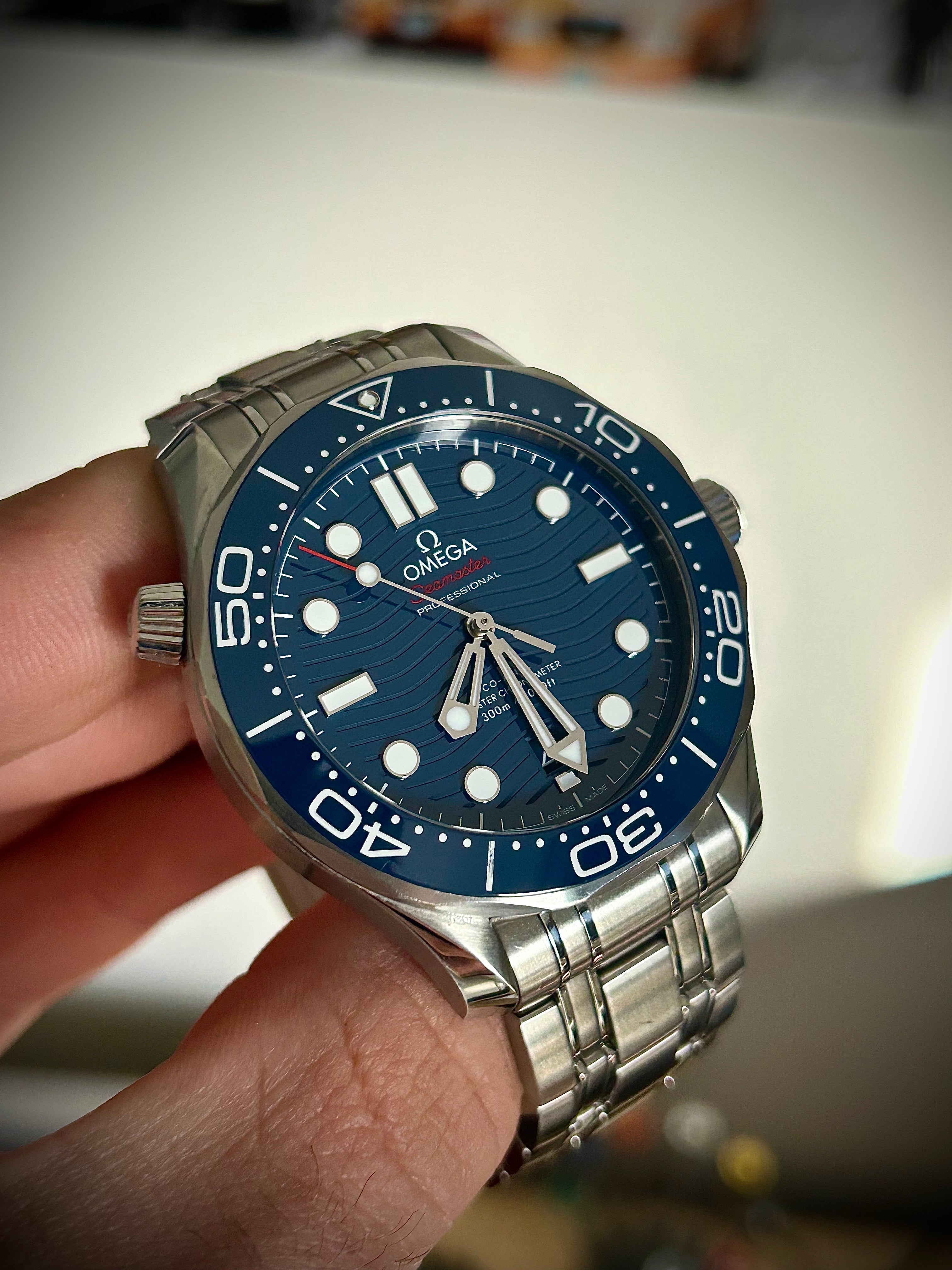 2021 OMEGA SEAMASTER 300, FULL SET, INC GST