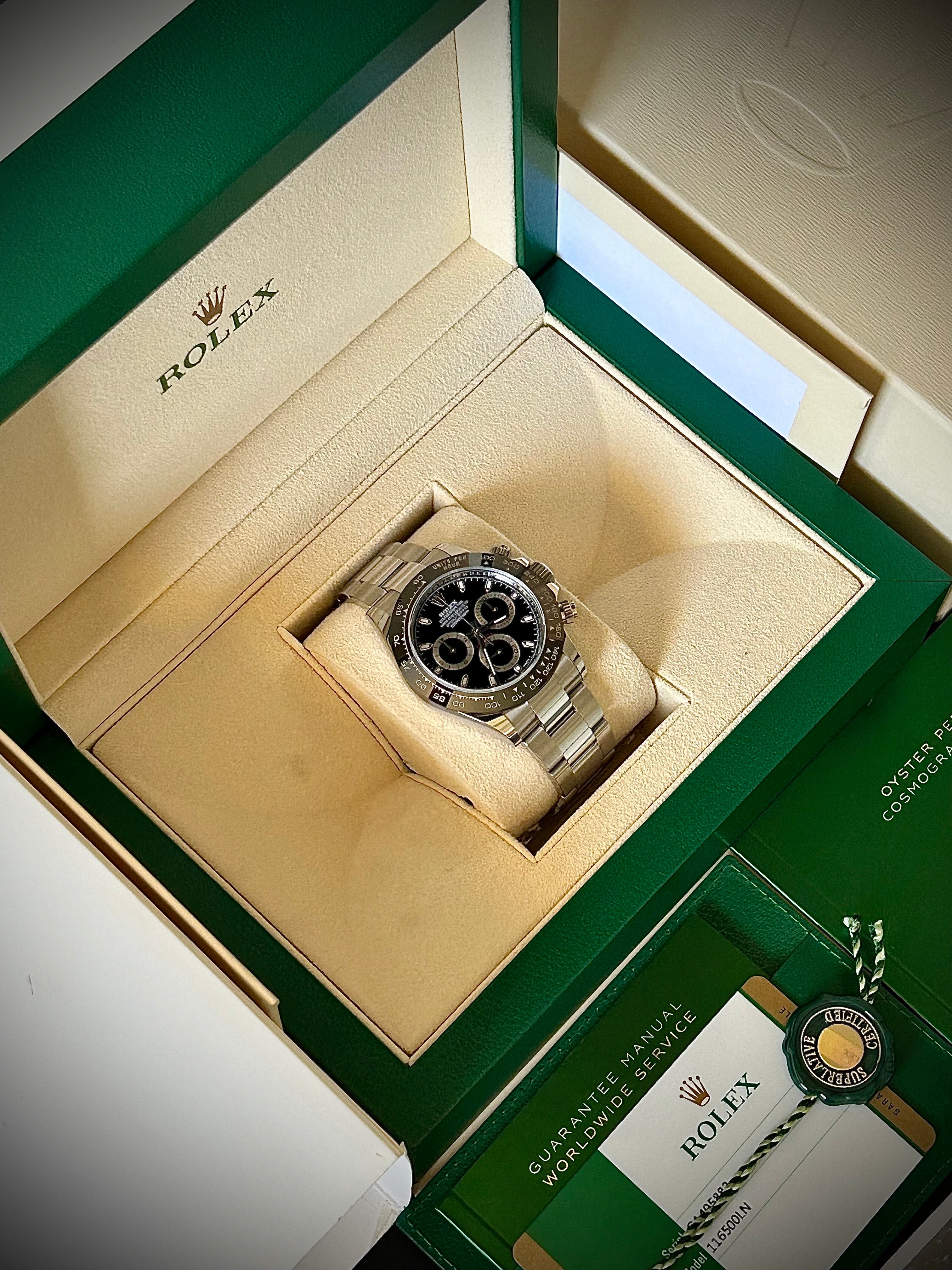 2020 ROLEX COSMOGRAPH DAYTONA 116500LN, FULL SET, INC GST
