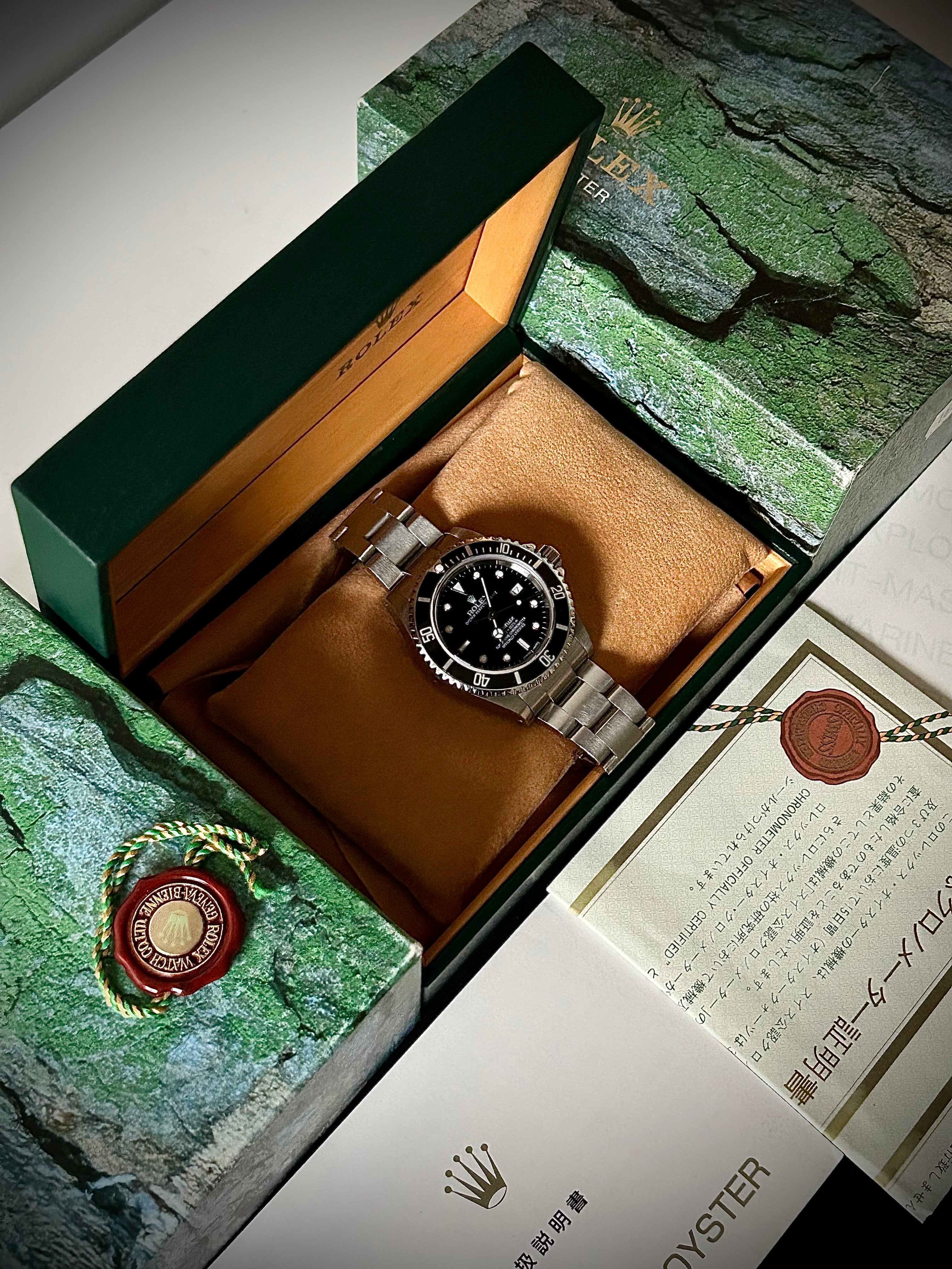 2000 ROLEX SEA-DWELLER 16600, FULL SET, INC GST