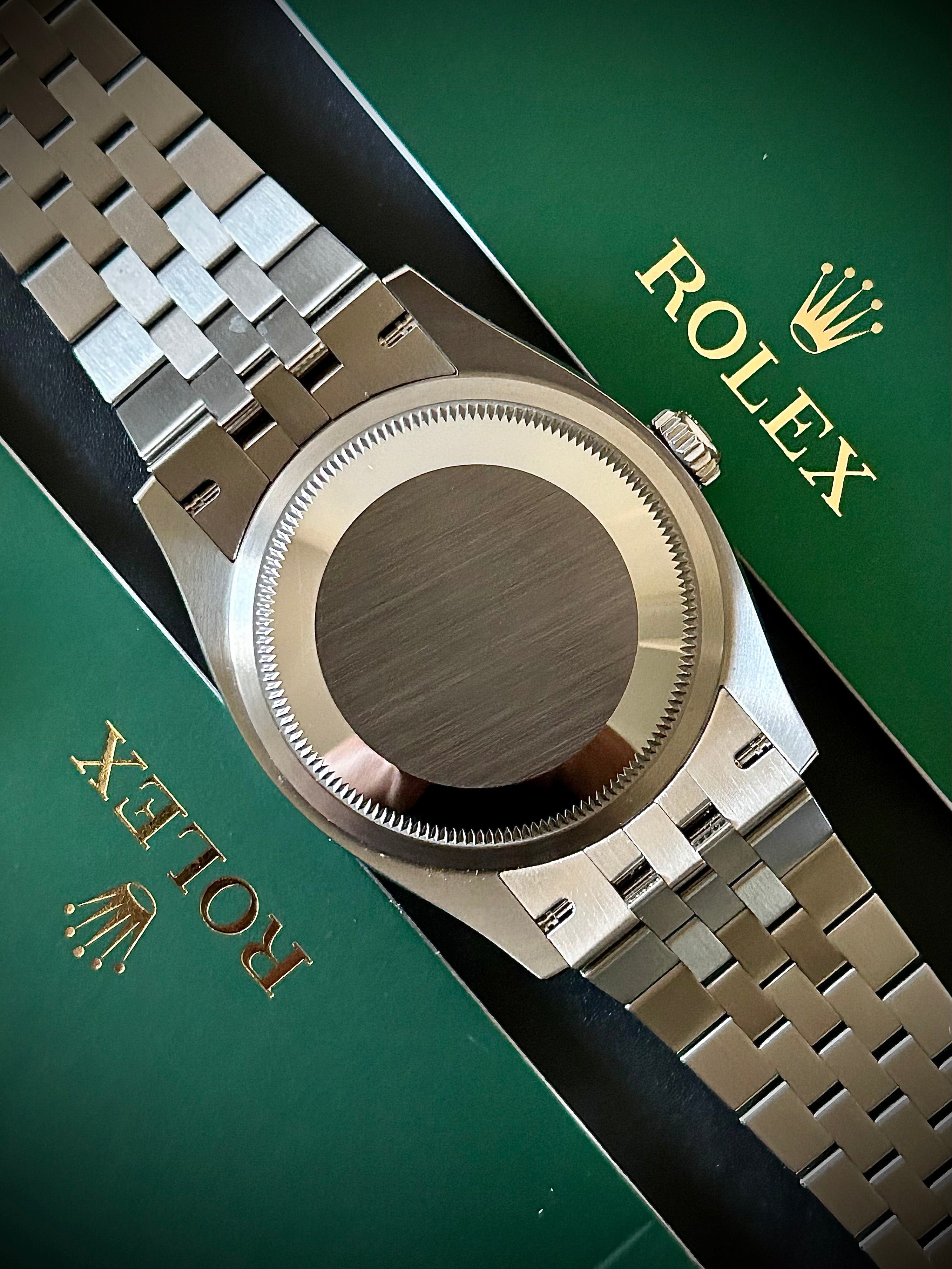 2025 ROLEX DATEJUST 36, BLUE DIAL, 126234, FULL SET, INC GST